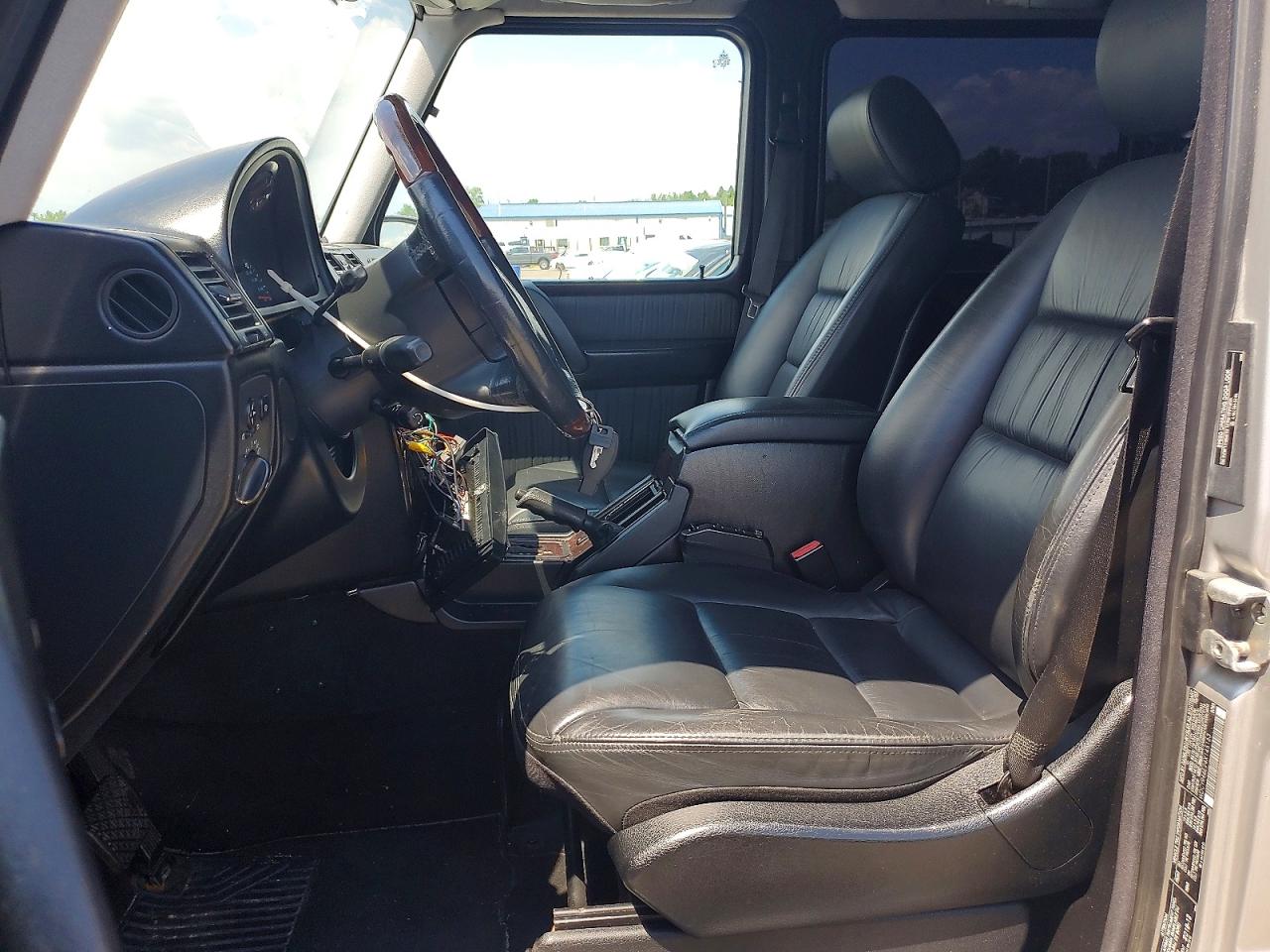 2004 Mercedes-benz G 55 Amg Silver vin: WDCYR46E24X145163