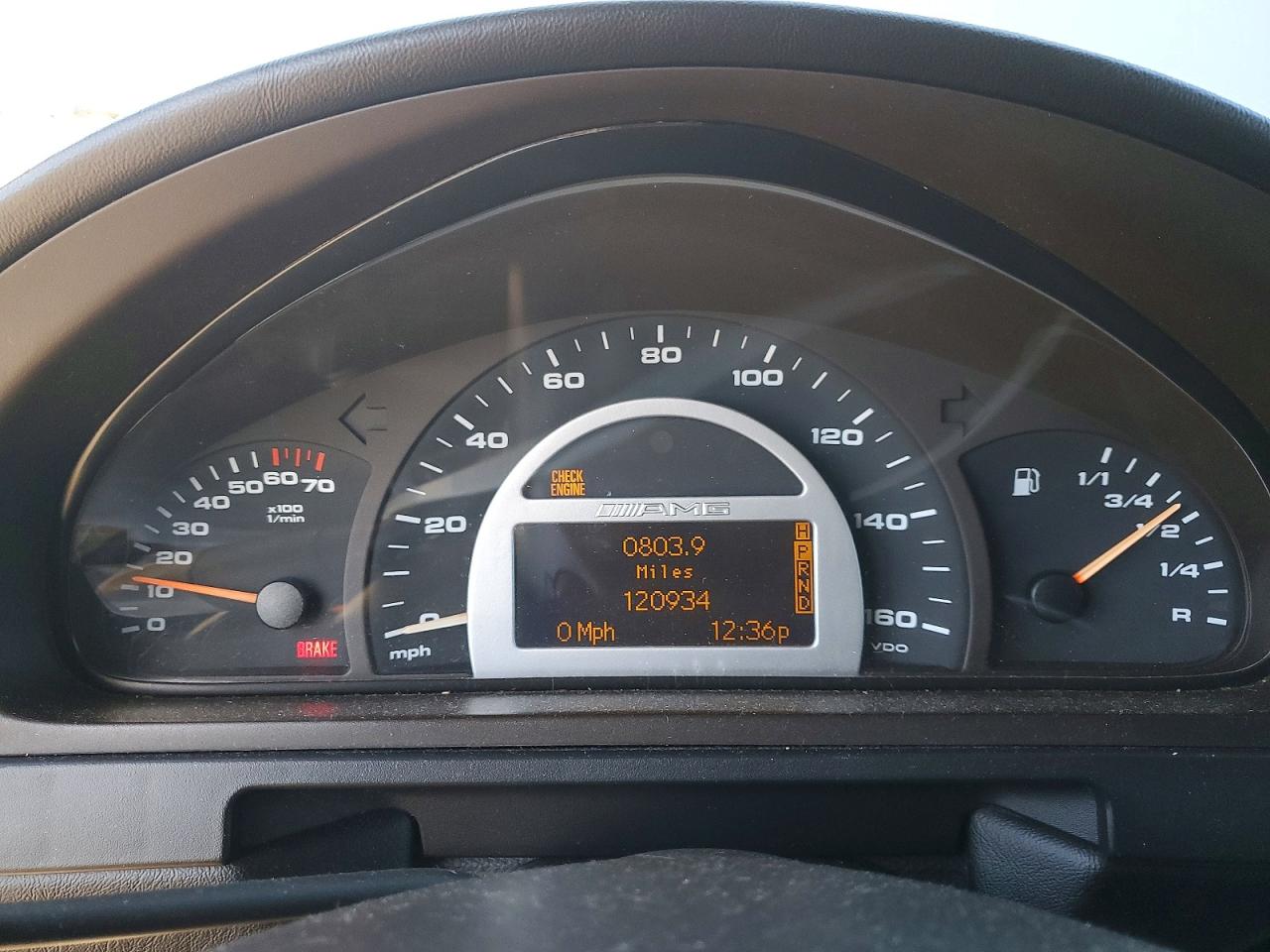 2004 Mercedes-benz G 55 Amg Серебряный vin: WDCYR46EX4X145587