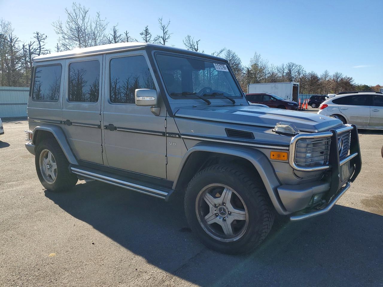 2004 Mercedes-benz G 55 Amg Серебряный vin: WDCYR46EX4X145587