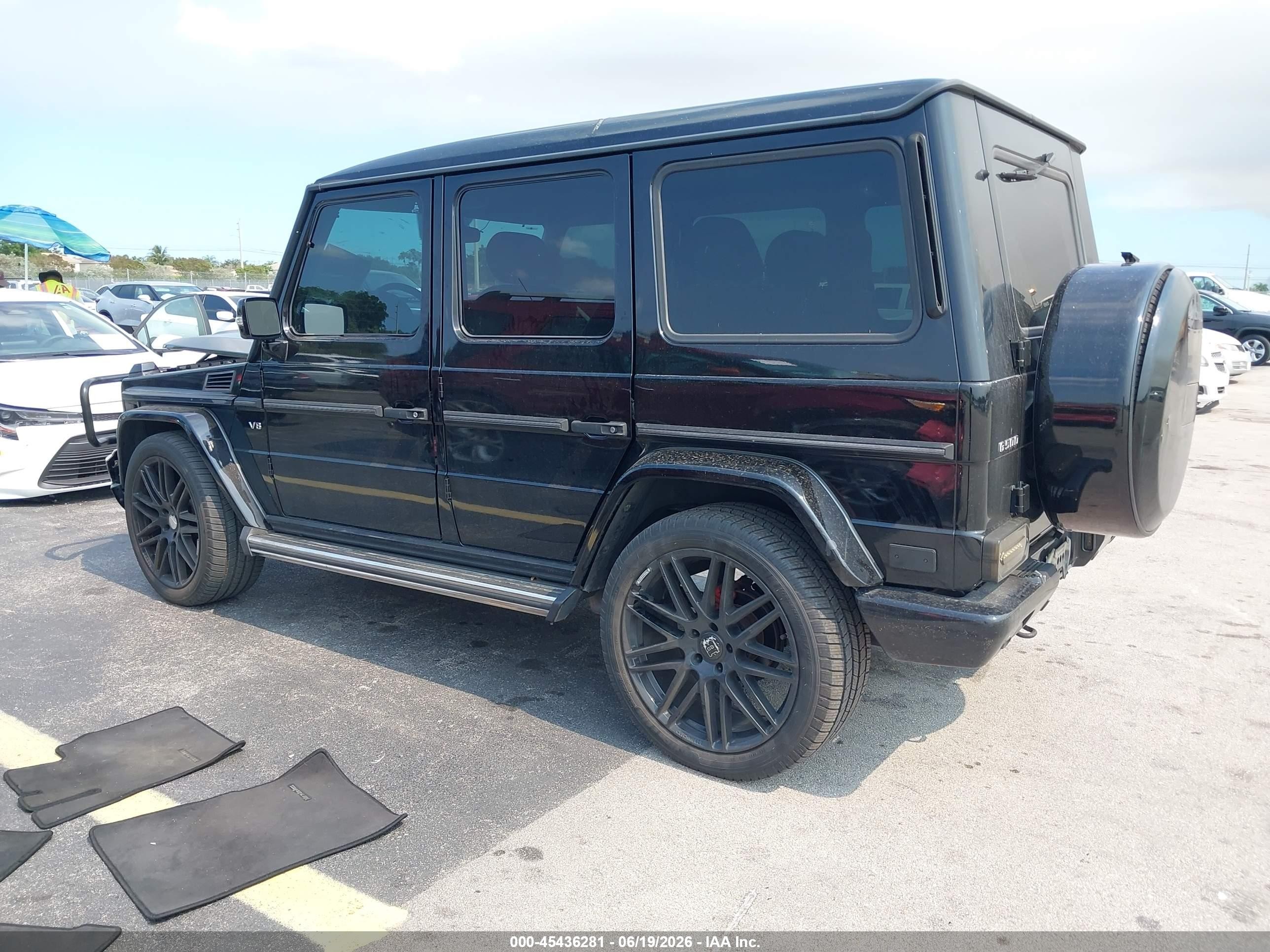 2005 Mercedes-benz G 500 4matic/grand Edition 4matic Black vin: WDCYR49E15X157639