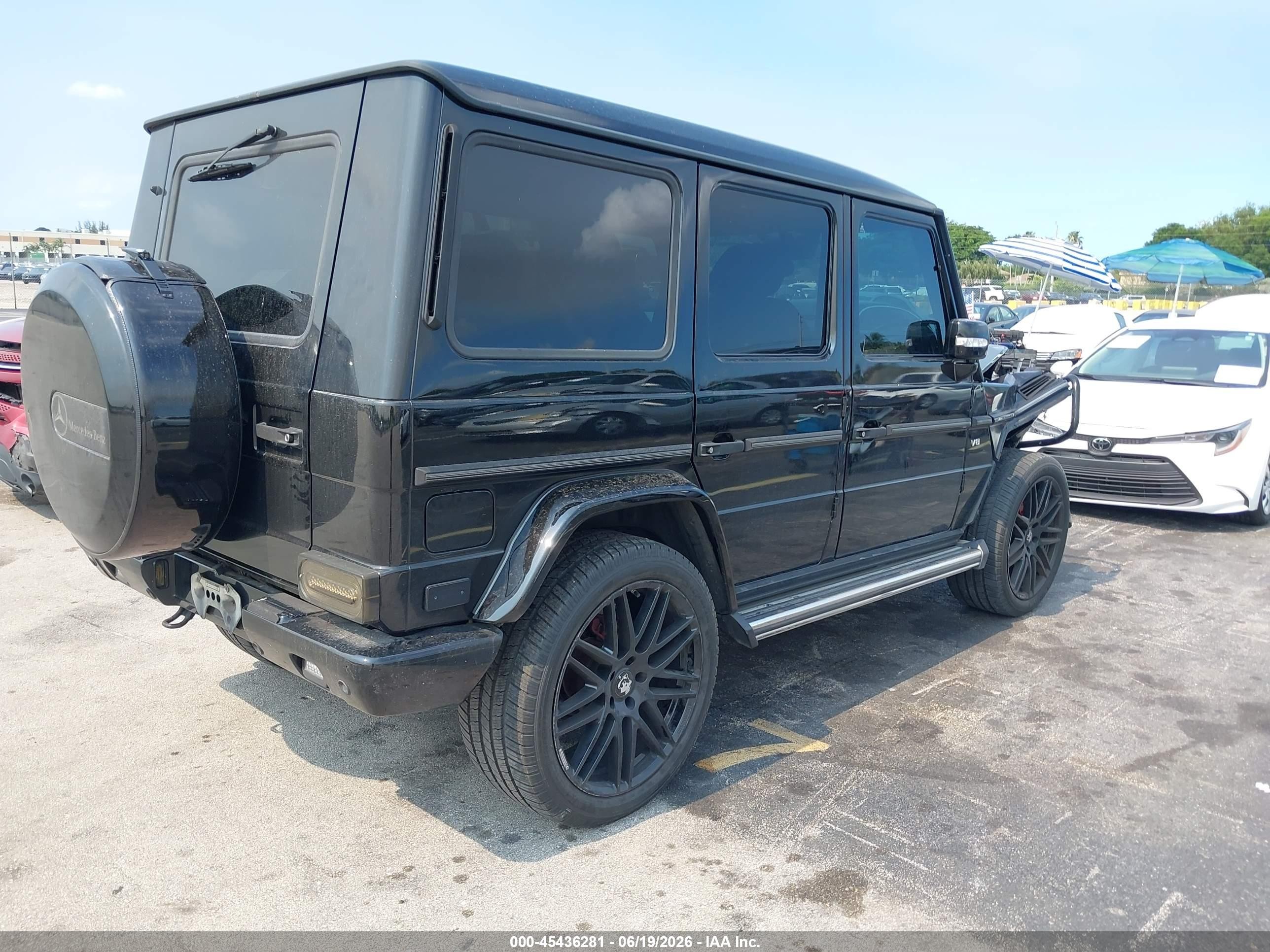 2005 Mercedes-benz G 500 4matic/grand Edition 4matic Black vin: WDCYR49E15X157639