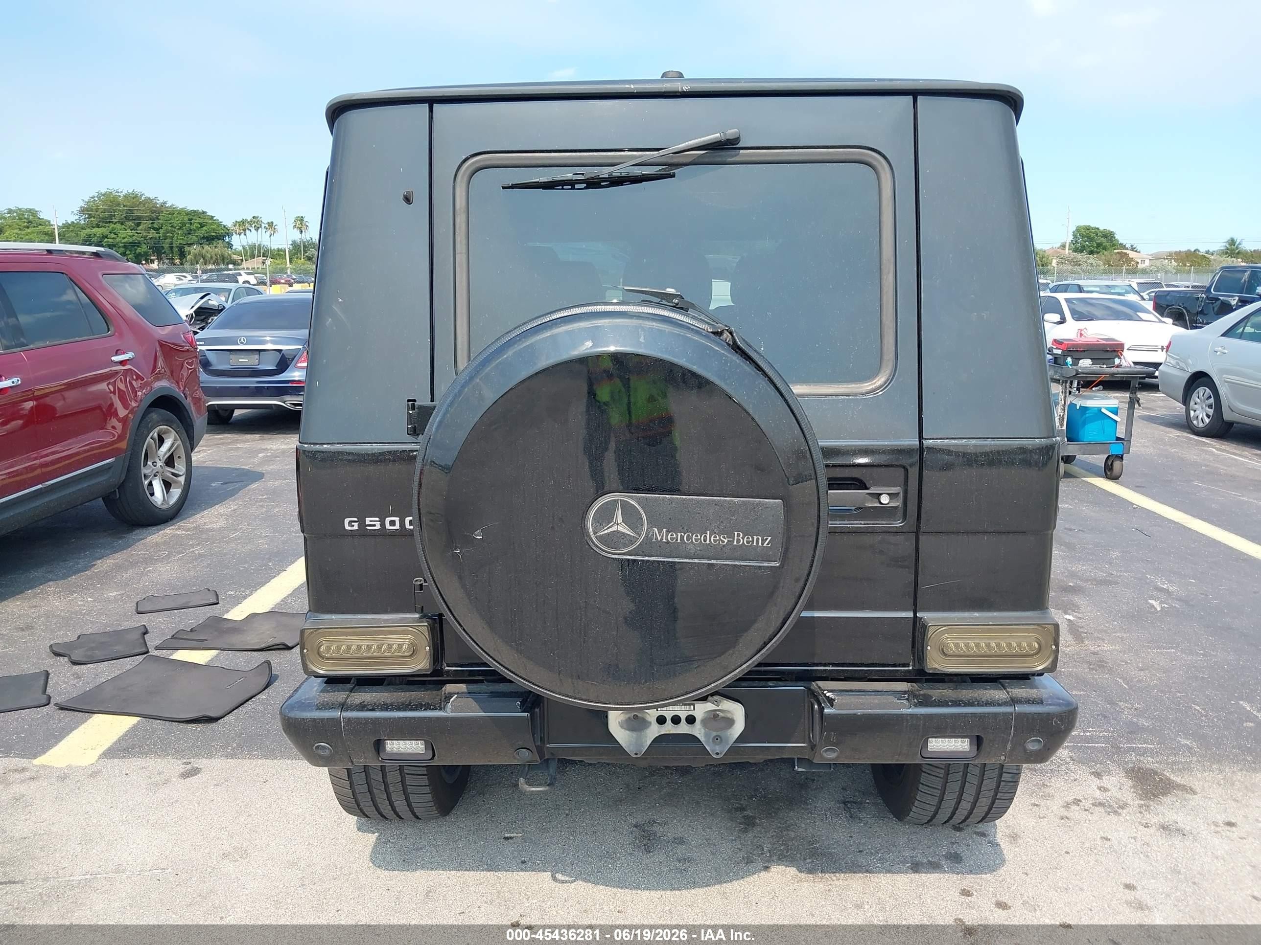 2005 Mercedes-benz G 500 4matic/grand Edition 4matic Black vin: WDCYR49E15X157639