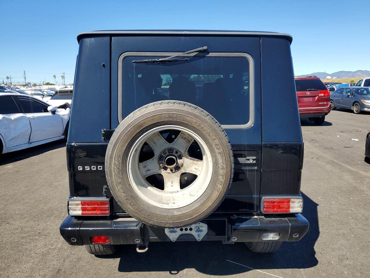2007 Mercedes-benz G 500 Black vin: WDCYR49E17X167624
