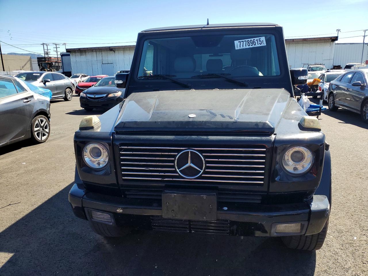 2007 Mercedes-benz G 500 Black vin: WDCYR49E17X167624