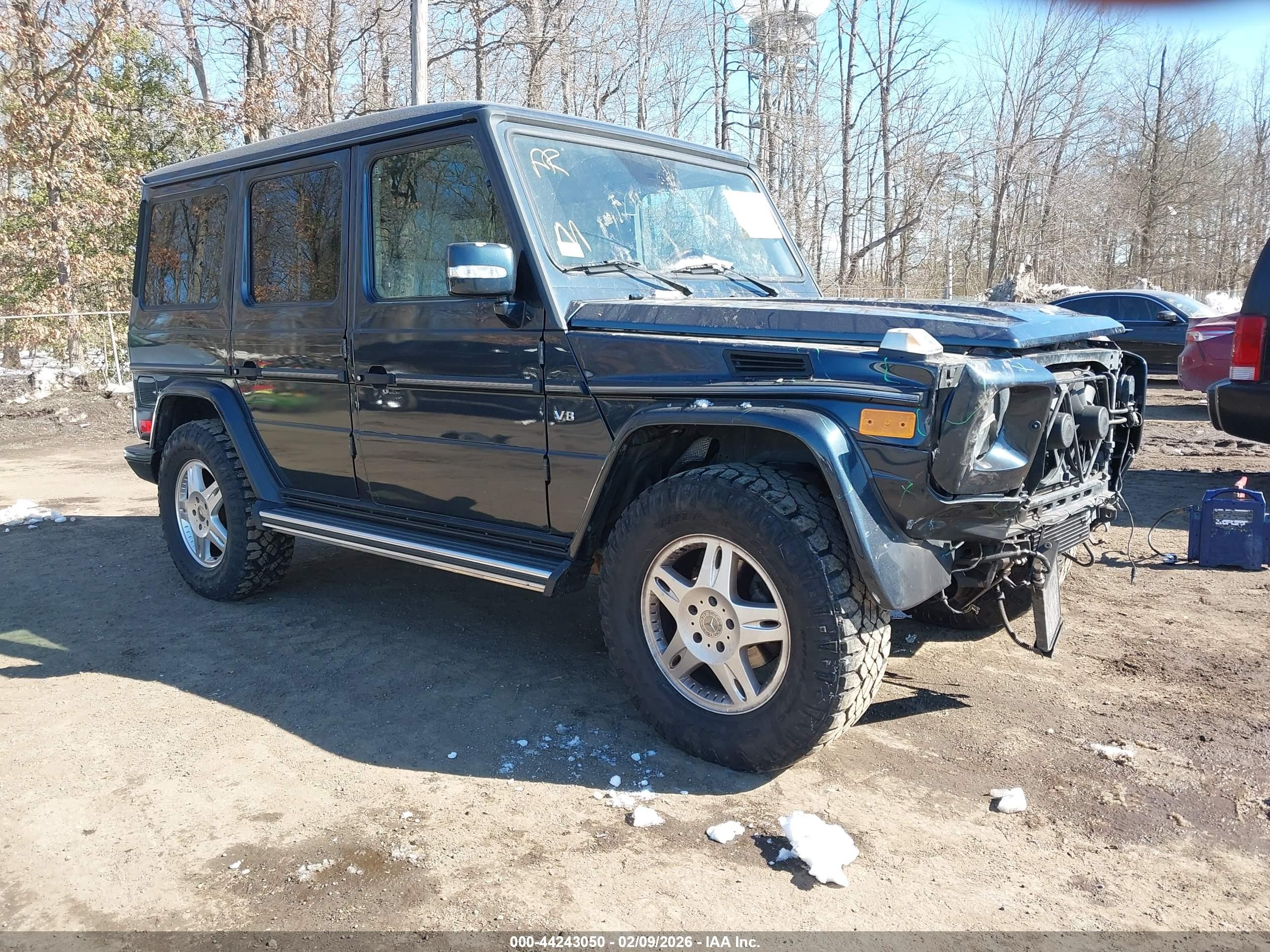 2003 Mercedes-benz G 500   Blue vin: WDCYR49E23X142385