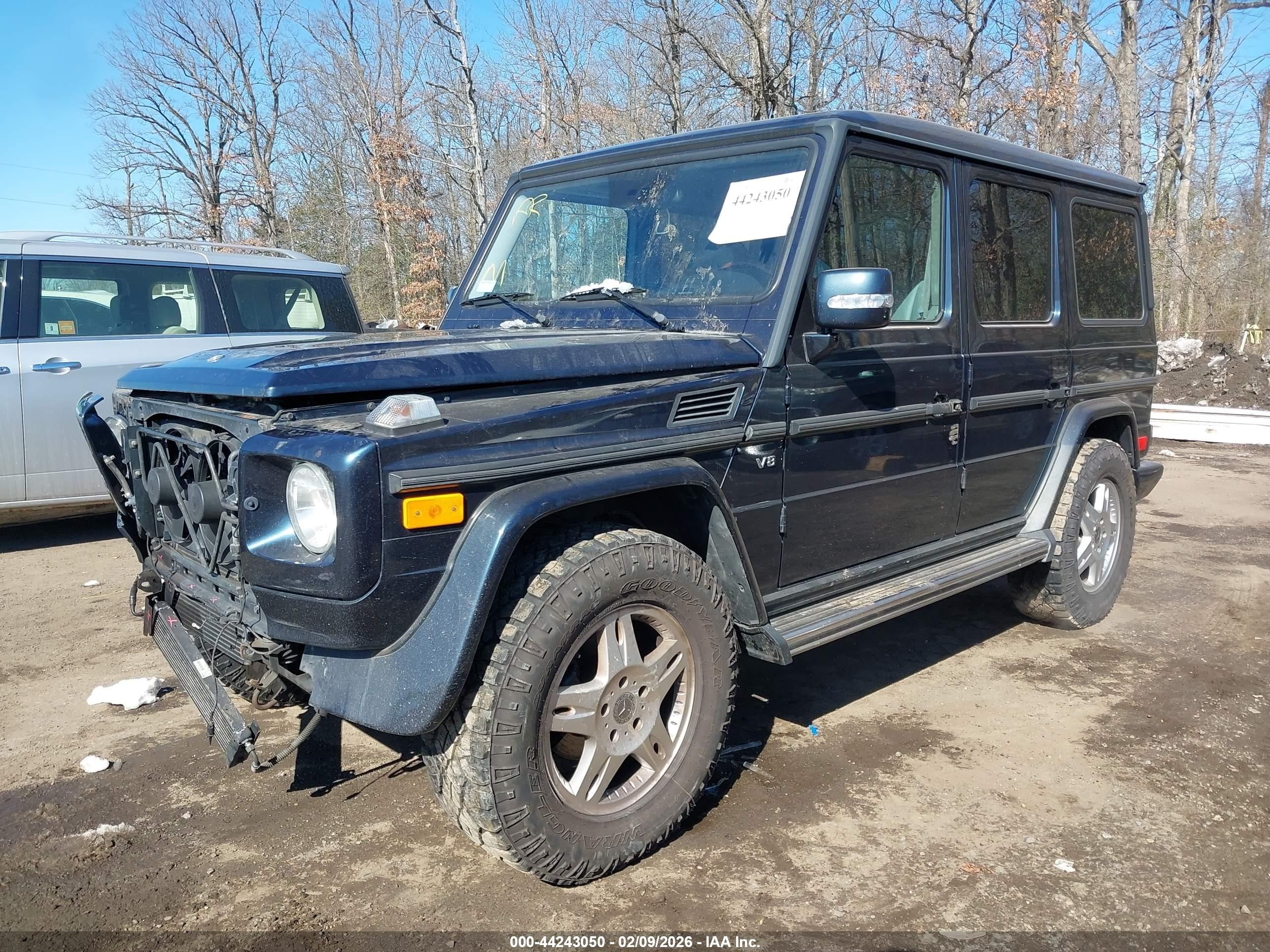 2003 Mercedes-benz G 500   Blue vin: WDCYR49E23X142385
