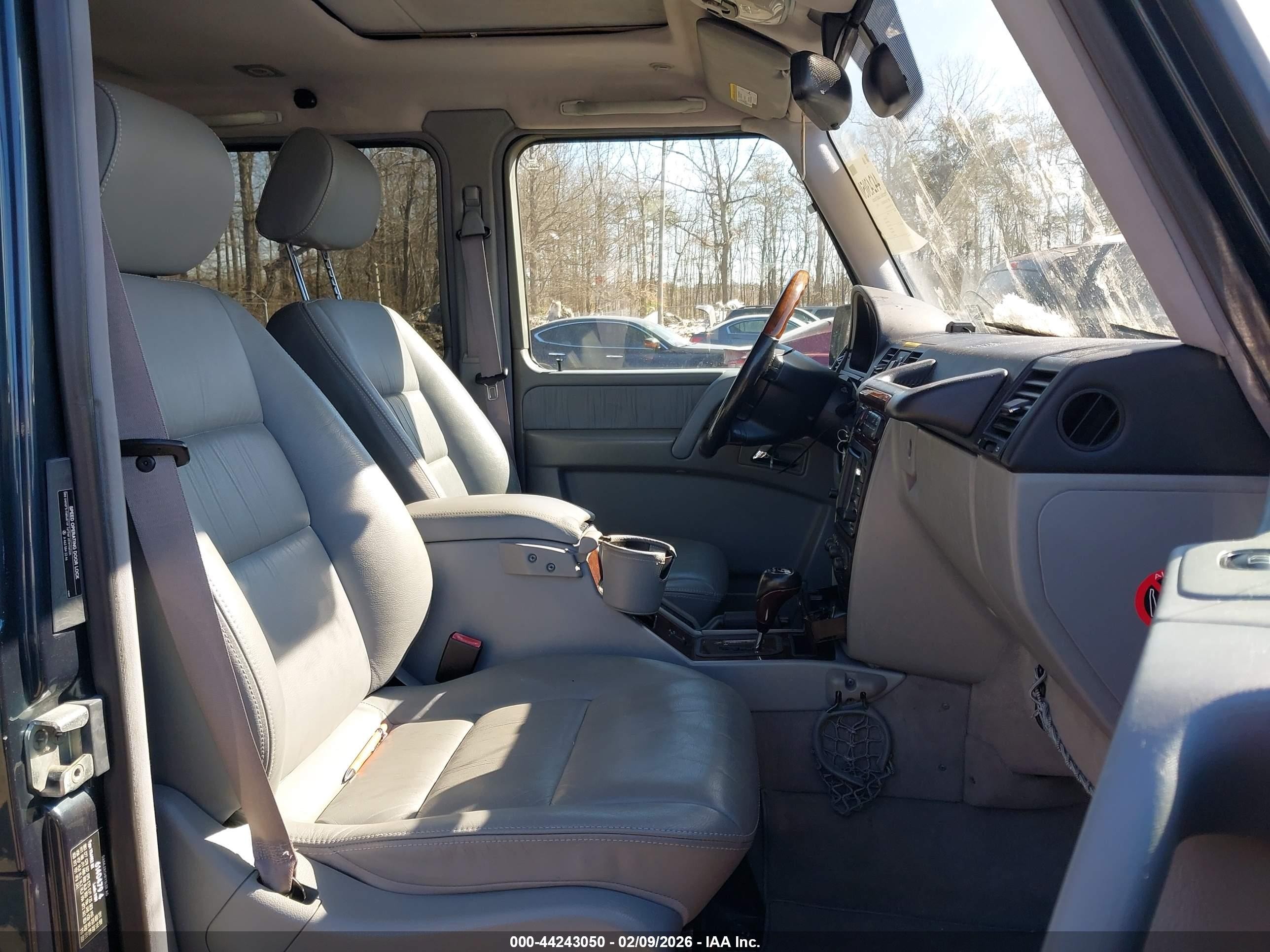2003 Mercedes-benz G 500   Blue vin: WDCYR49E23X142385