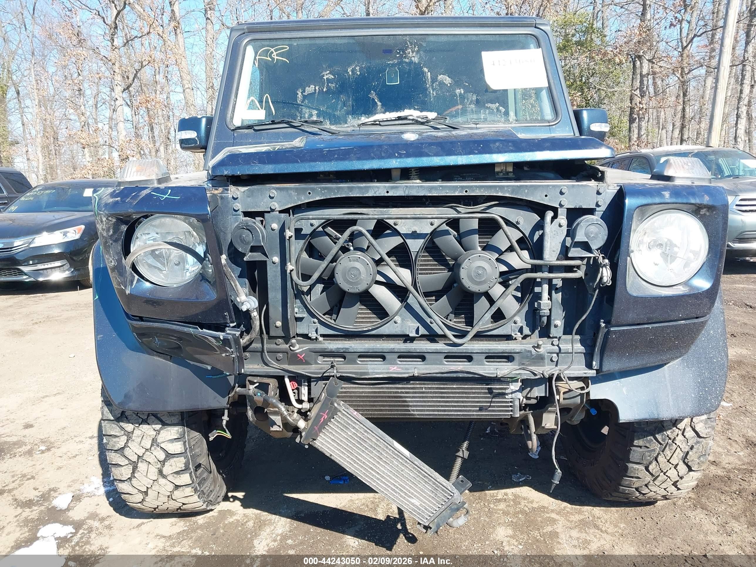 2003 Mercedes-benz G 500   Blue vin: WDCYR49E23X142385