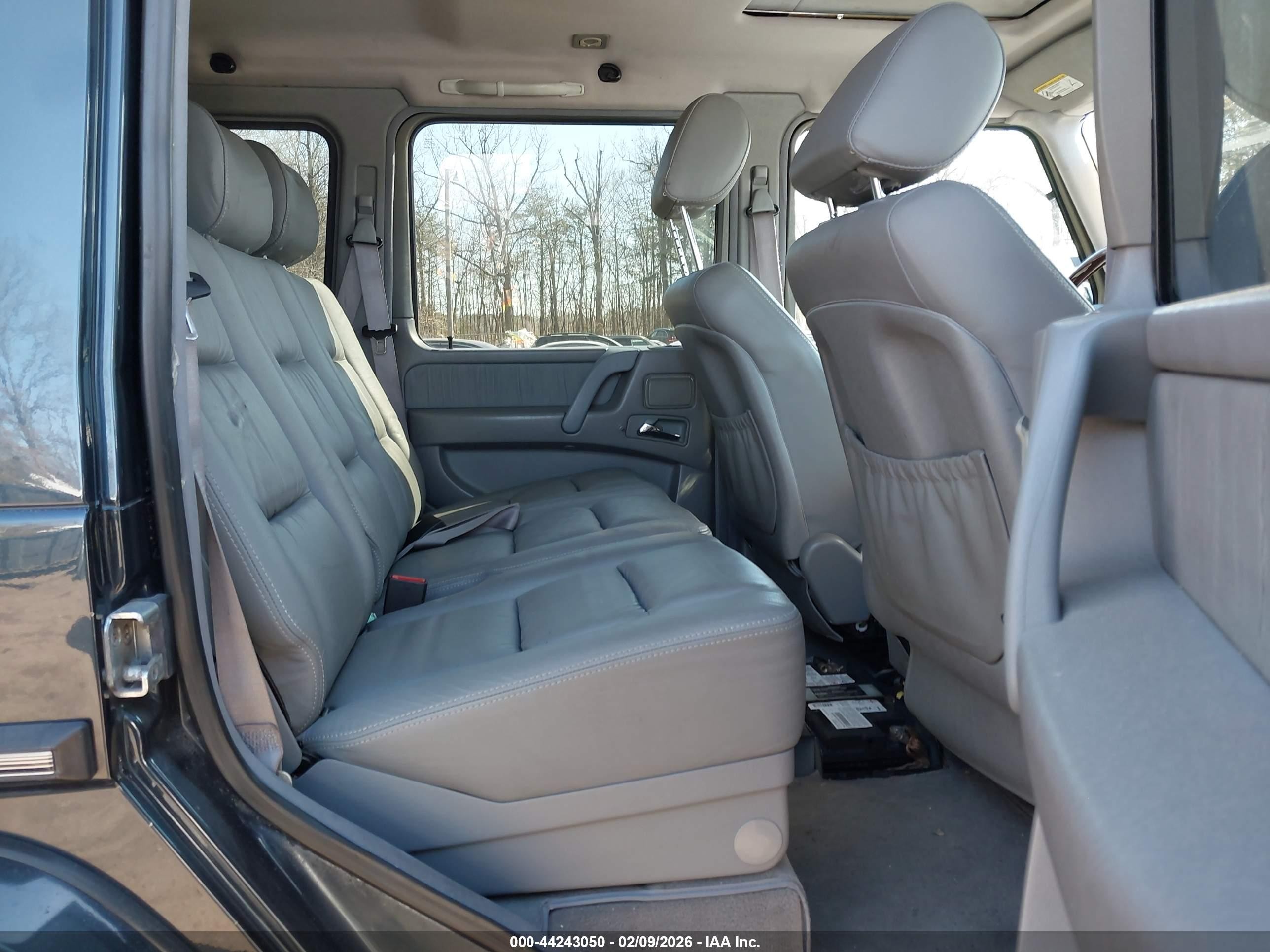 2003 Mercedes-benz G 500   Blue vin: WDCYR49E23X142385
