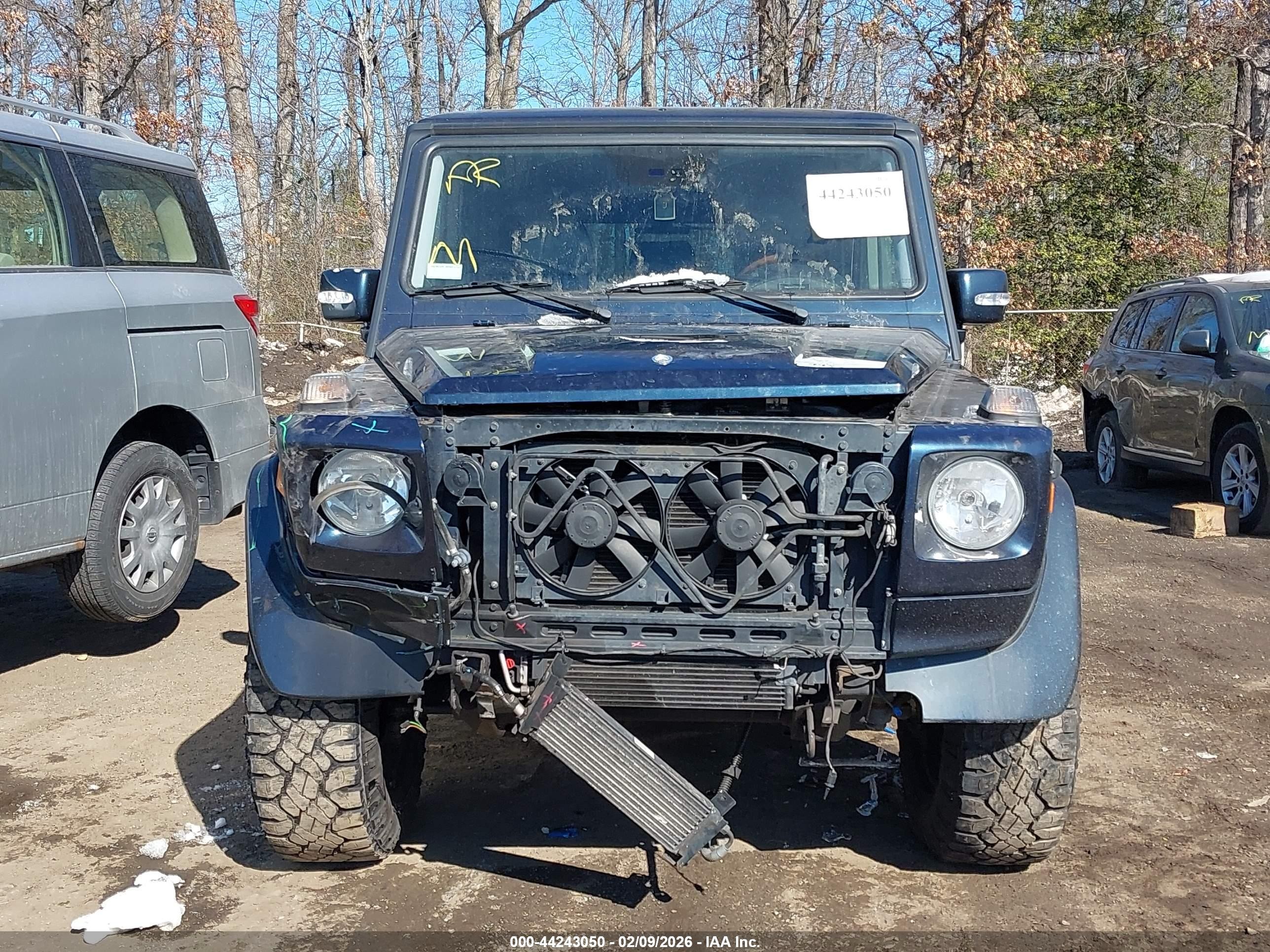 2003 Mercedes-benz G 500   Blue vin: WDCYR49E23X142385