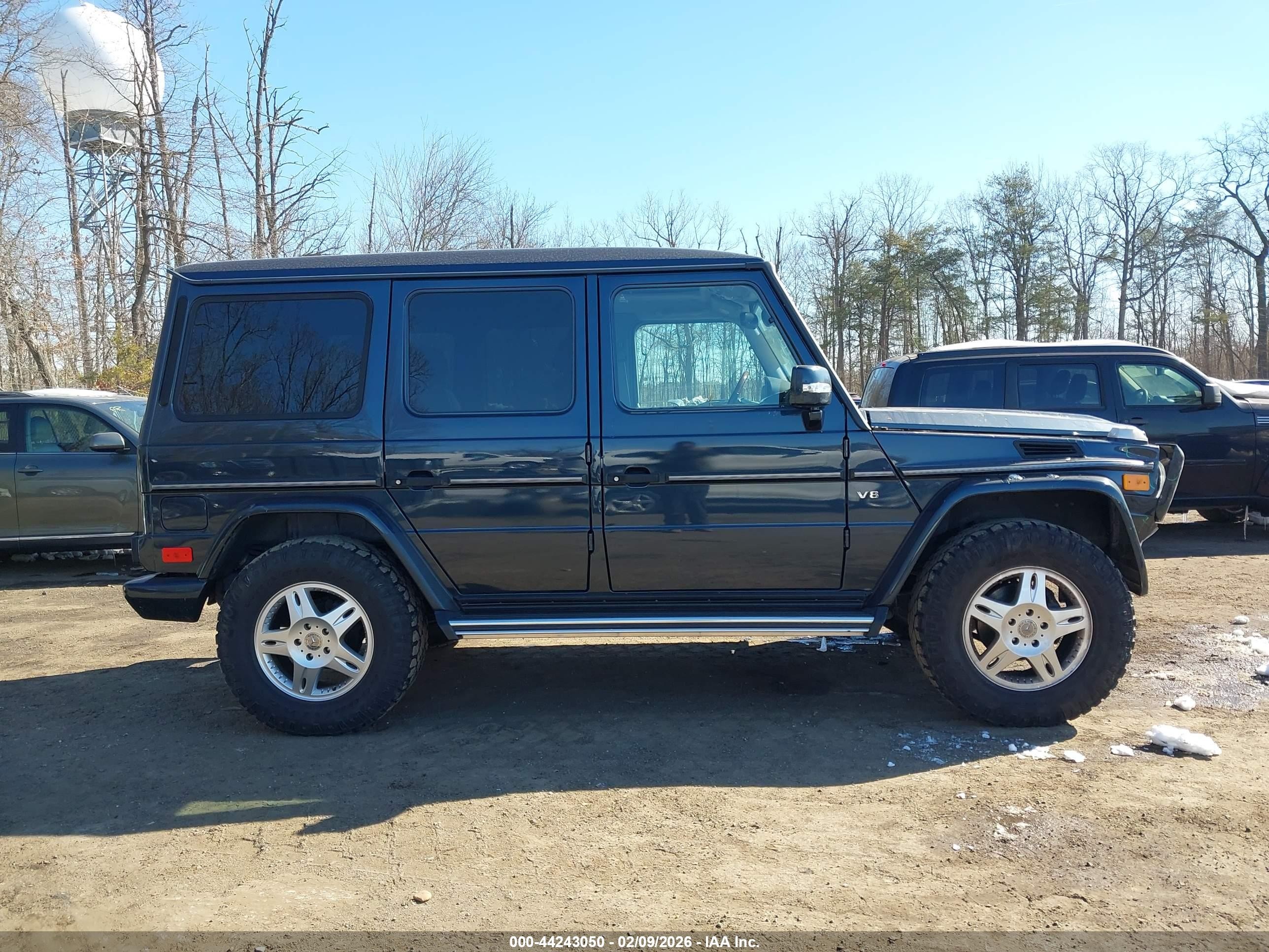 2003 Mercedes-benz G 500   Blue vin: WDCYR49E23X142385