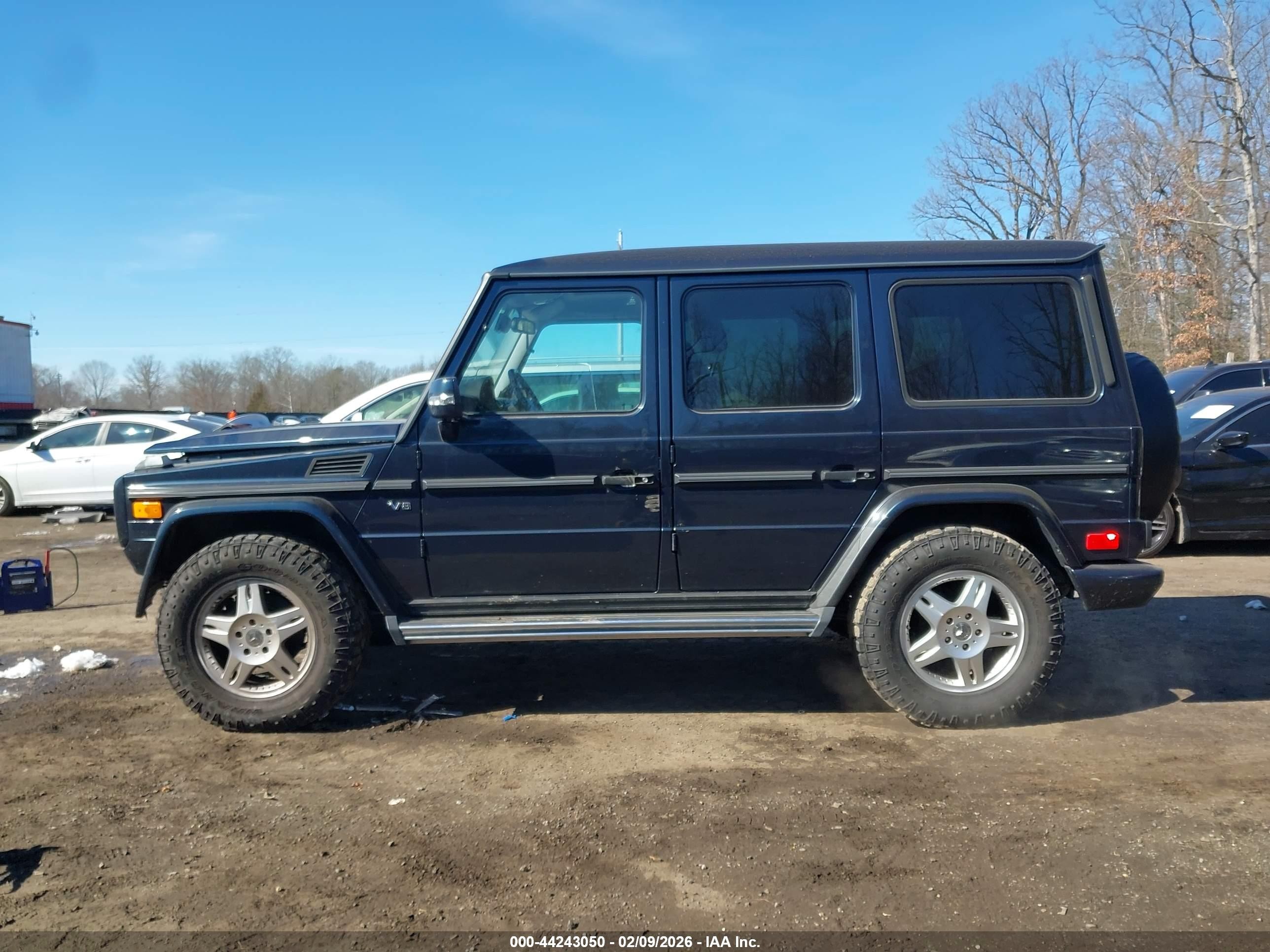 2003 Mercedes-benz G 500   Blue vin: WDCYR49E23X142385