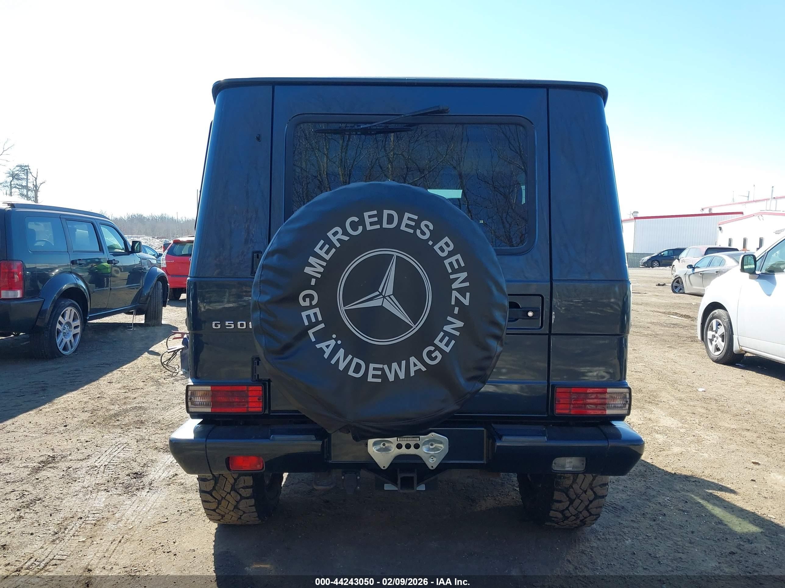 2003 Mercedes-benz G 500   Blue vin: WDCYR49E23X142385