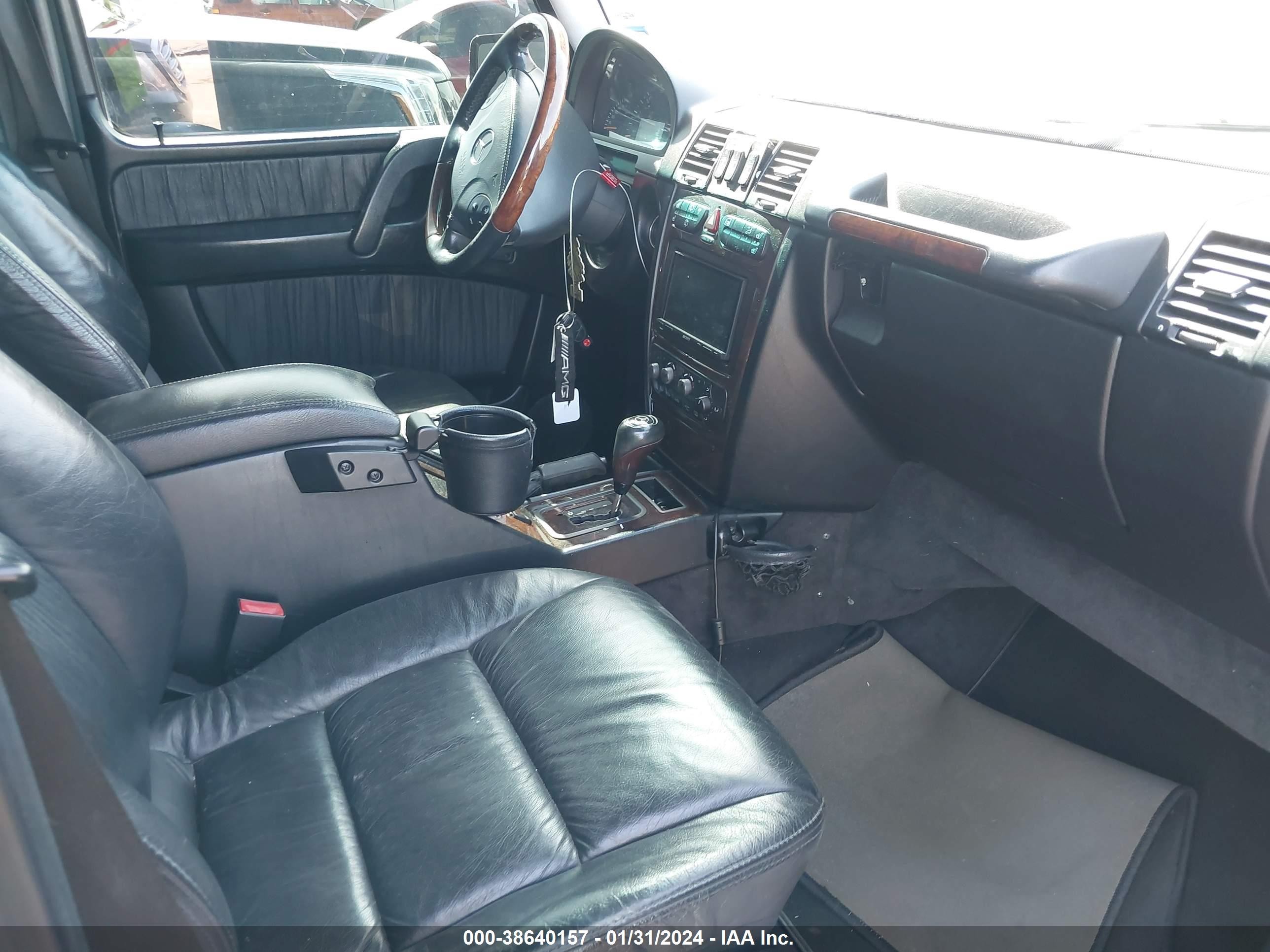 2005 Mercedes-benz G 500 4matic/grand Edition 4matic Черный vin: WDCYR49E25X156547