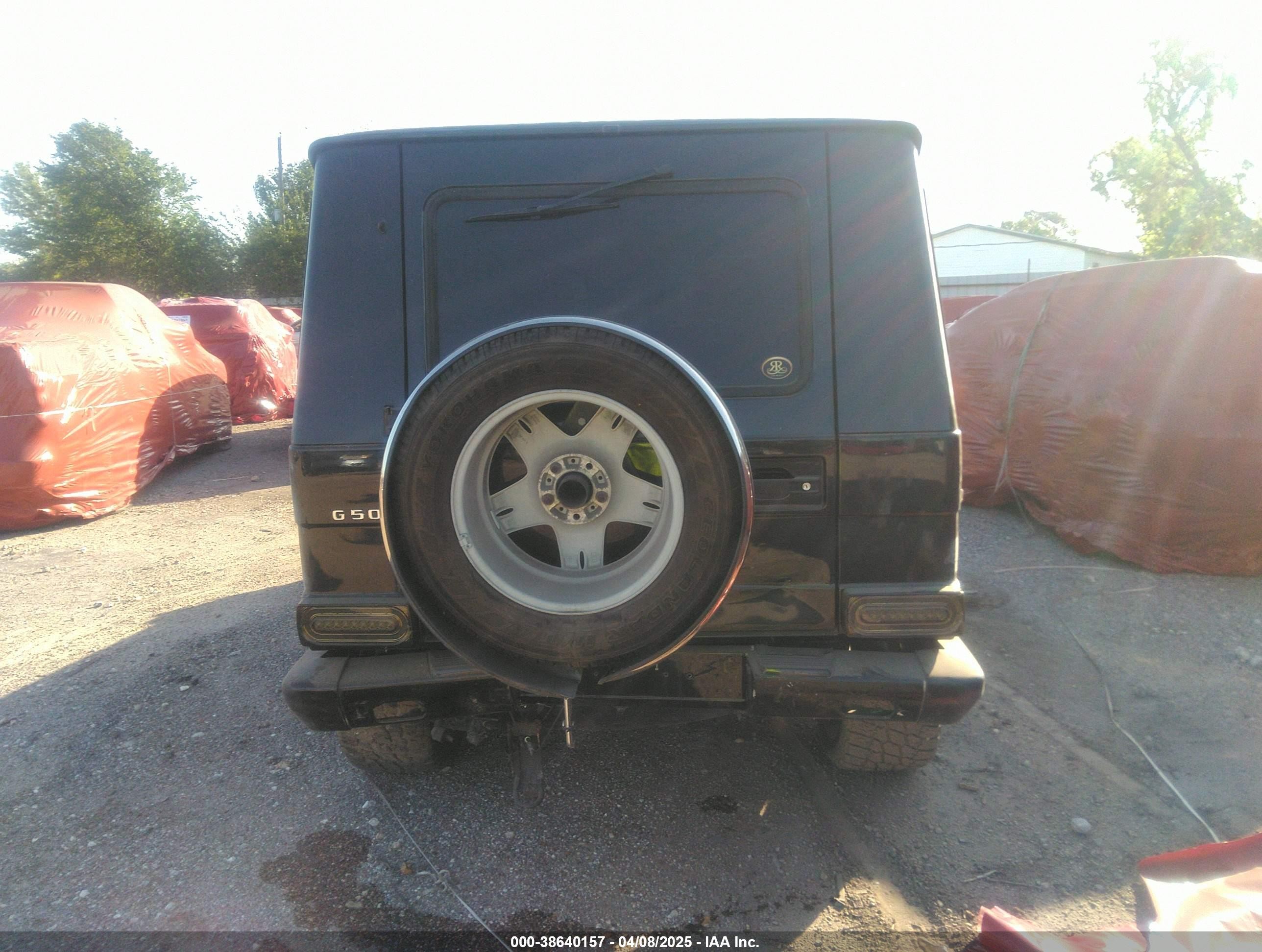 2005 Mercedes-benz G 500 4matic/grand Edition 4matic Черный vin: WDCYR49E25X156547