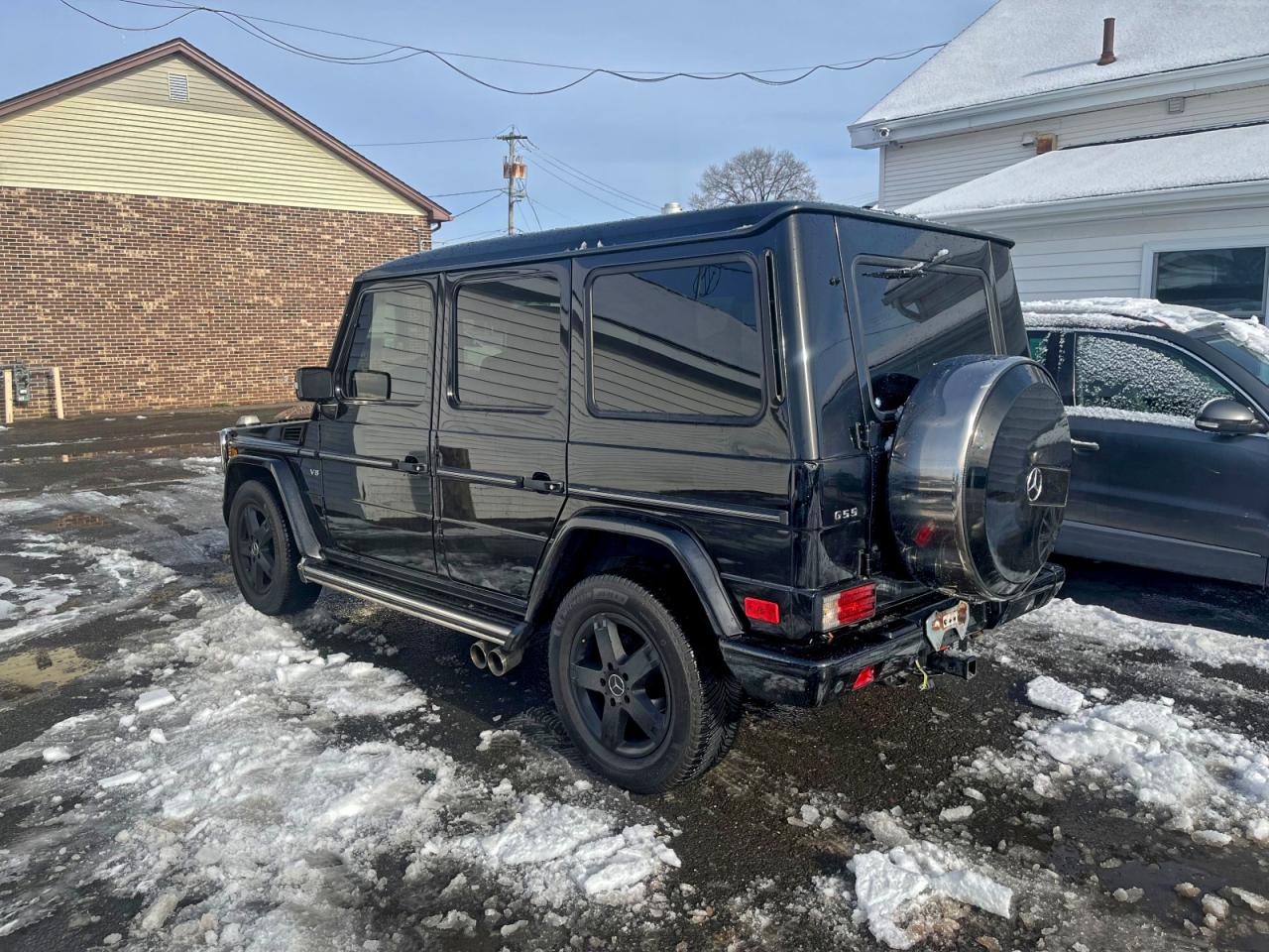2007 Mercedes-benz G 500 Black vin: WDCYR49E27X167650
