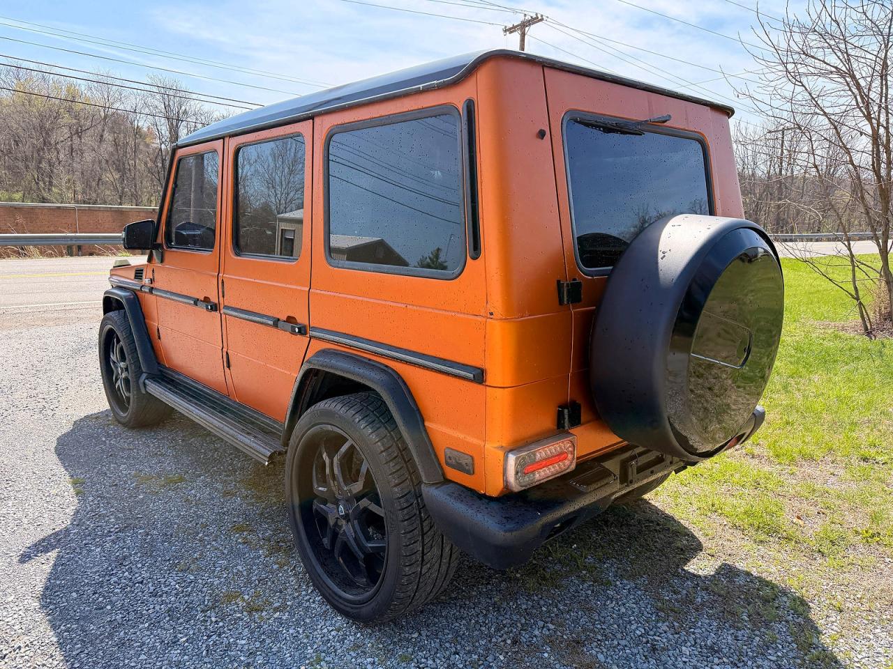 2002 Mercedes-benz G 500 Оранжевый vin: WDCYR49E32X128378