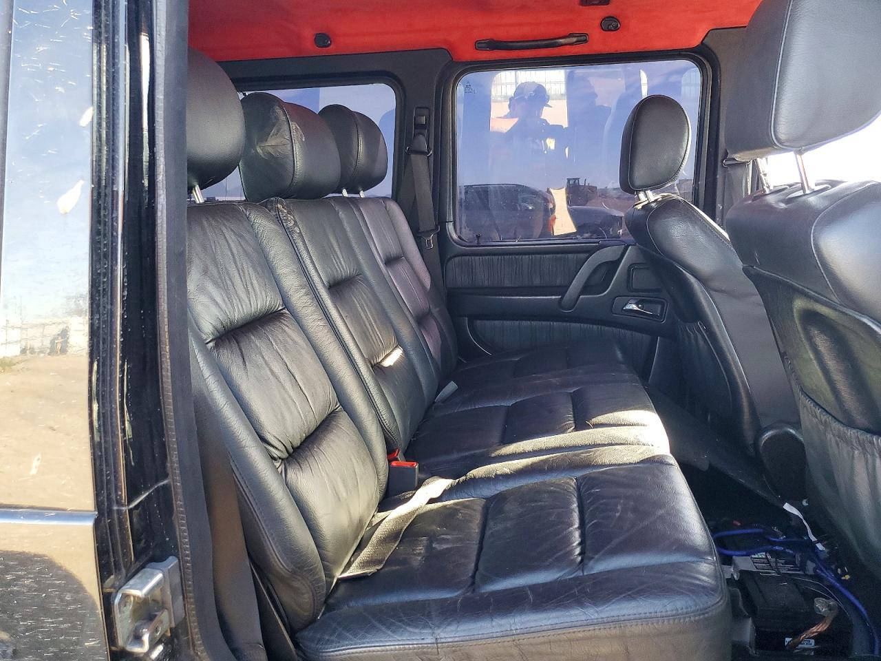 2004 Mercedes Benz G 500 Black vin: WDCYR49E44X148545