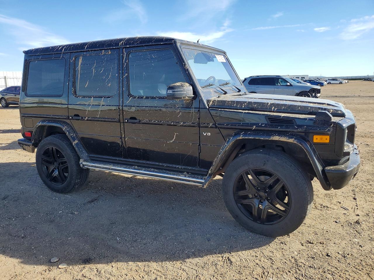 2004 Mercedes Benz G 500 Black vin: WDCYR49E44X148545