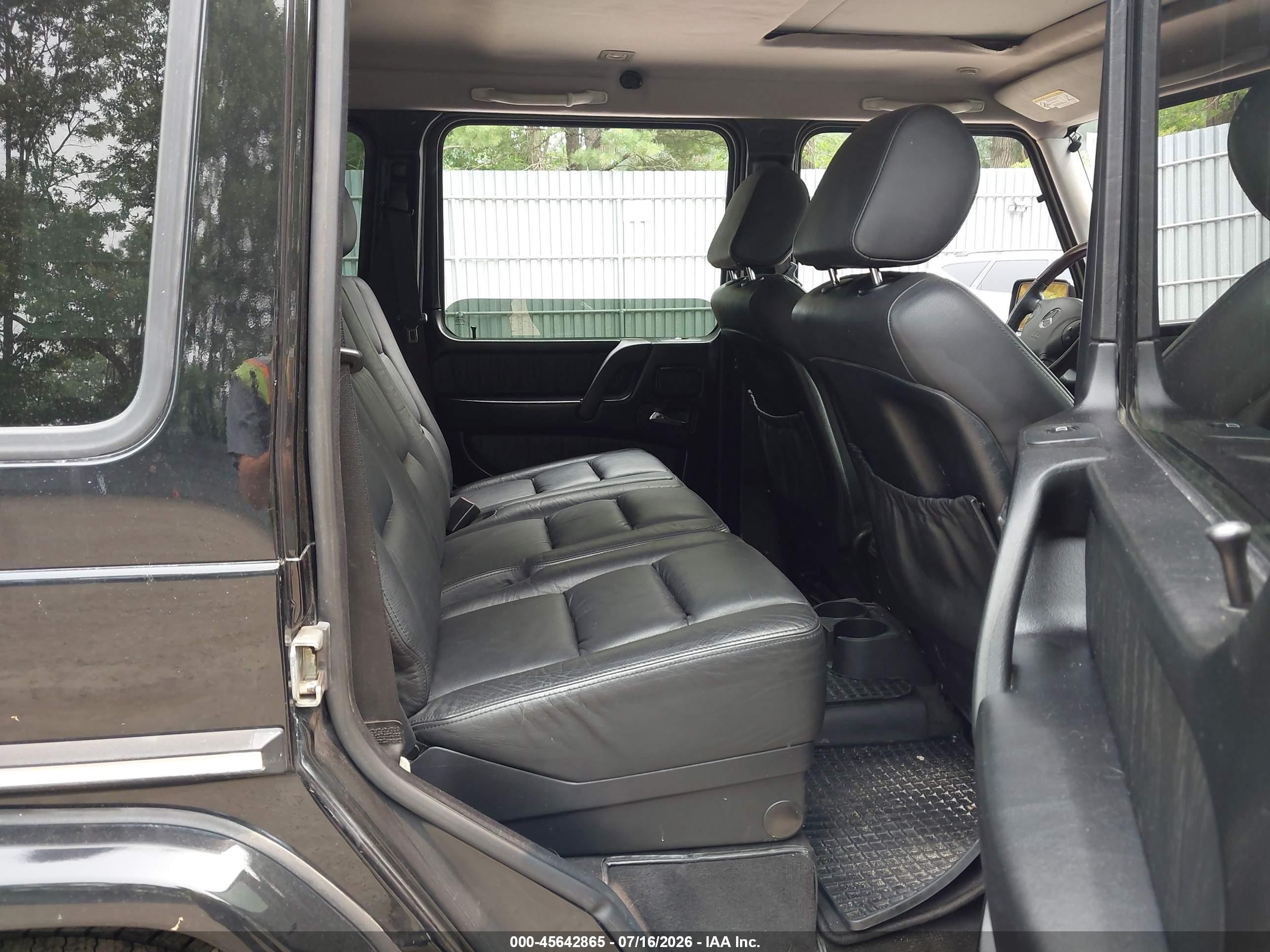 2005 Mercedes-benz G 500 4matic/grand Edition 4matic Black vin: WDCYR49E45X162608