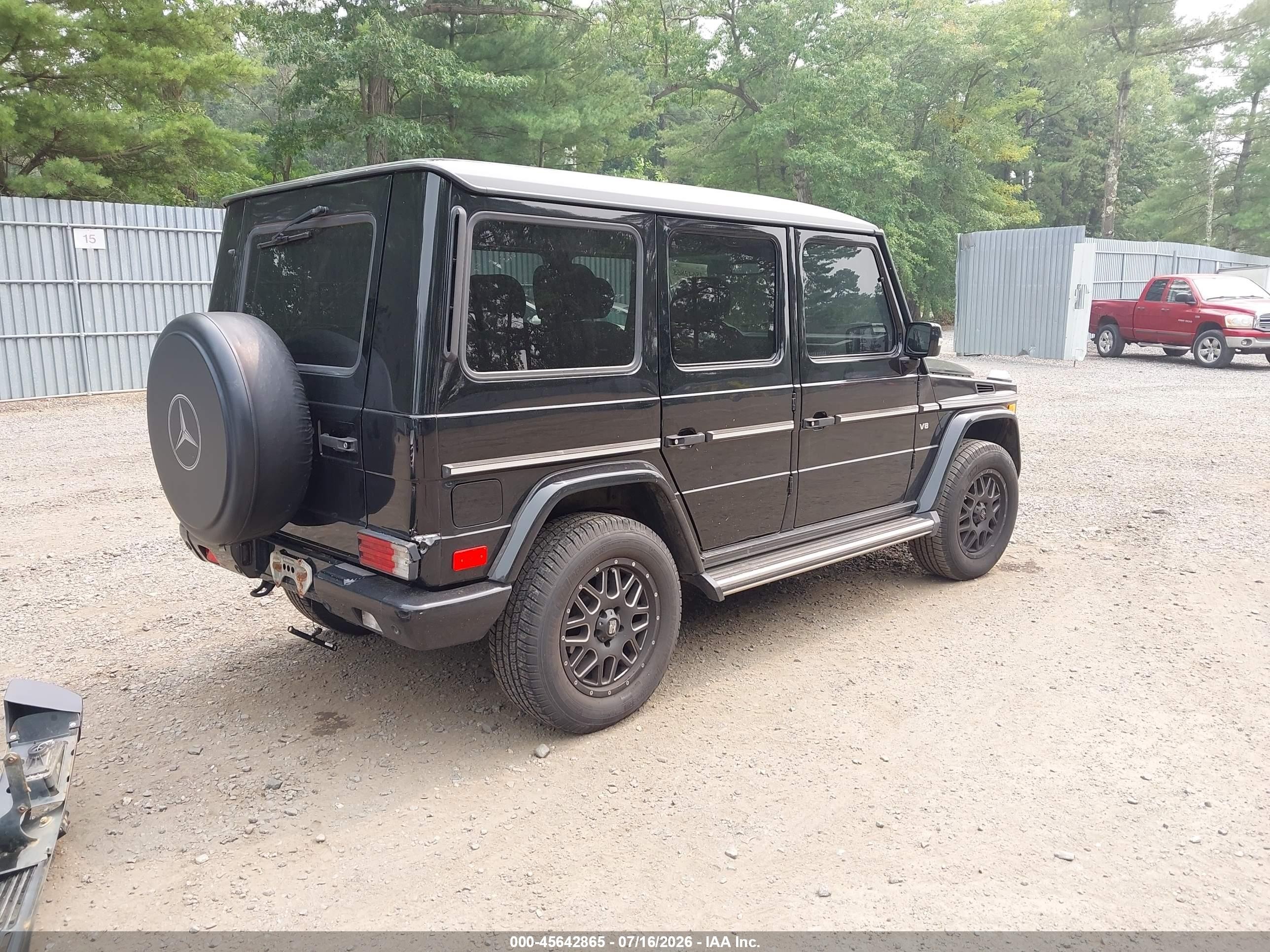 2005 Mercedes-benz G 500 4matic/grand Edition 4matic Black vin: WDCYR49E45X162608
