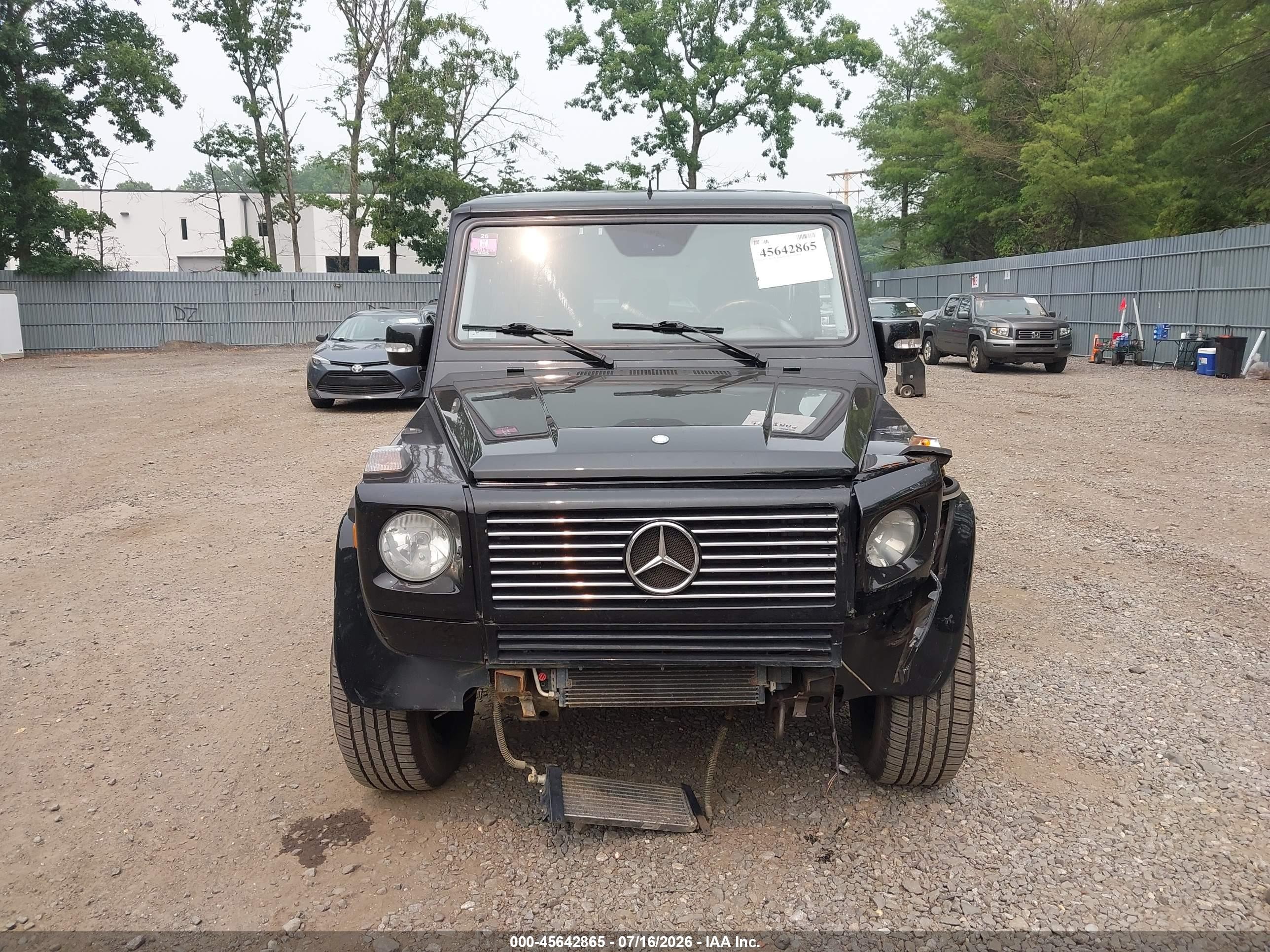 2005 Mercedes-benz G 500 4matic/grand Edition 4matic Black vin: WDCYR49E45X162608