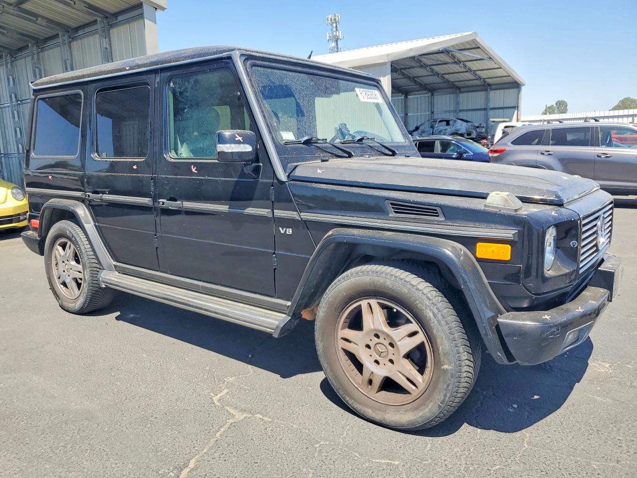 2003 Mercedes-benz G 500 Черный vin: WDCYR49E53X141408