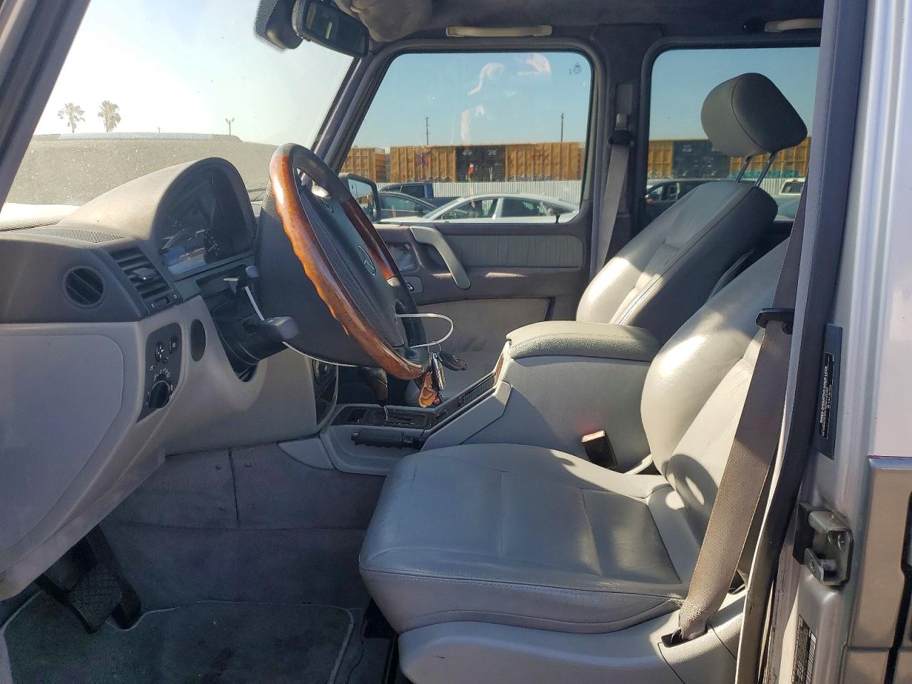 2002 Mercedes-benz G 500 Brabus Gray vin: WDCYR49E62X128102