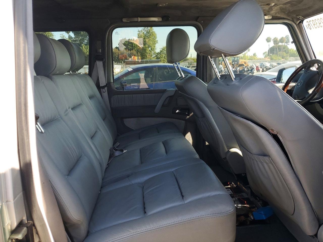 2002 Mercedes-benz G 500 Brabus Gray vin: WDCYR49E62X128102