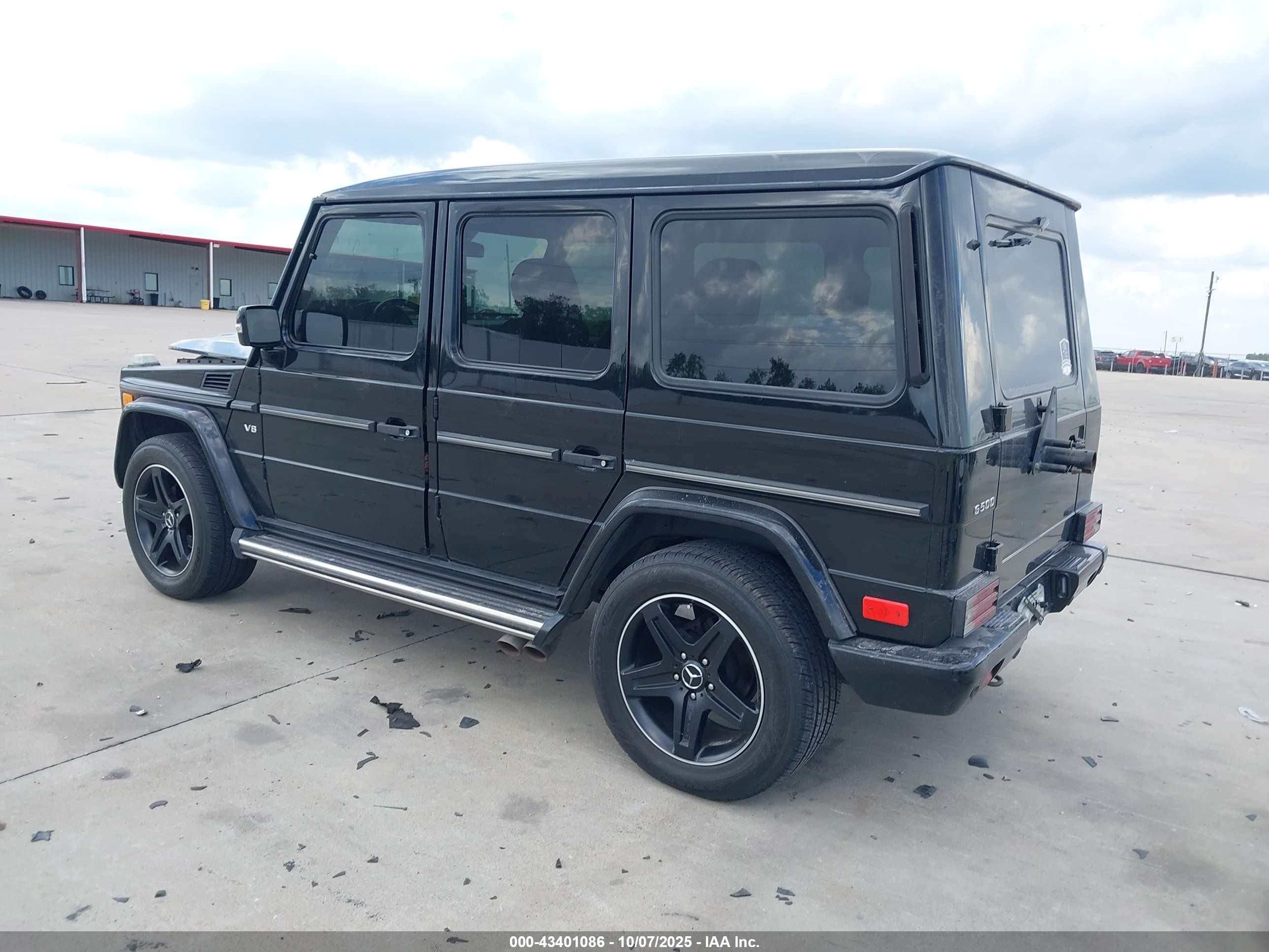 2005 Mercedes-benz G 500 4matic Black vin: WDCYR49E65X157135
