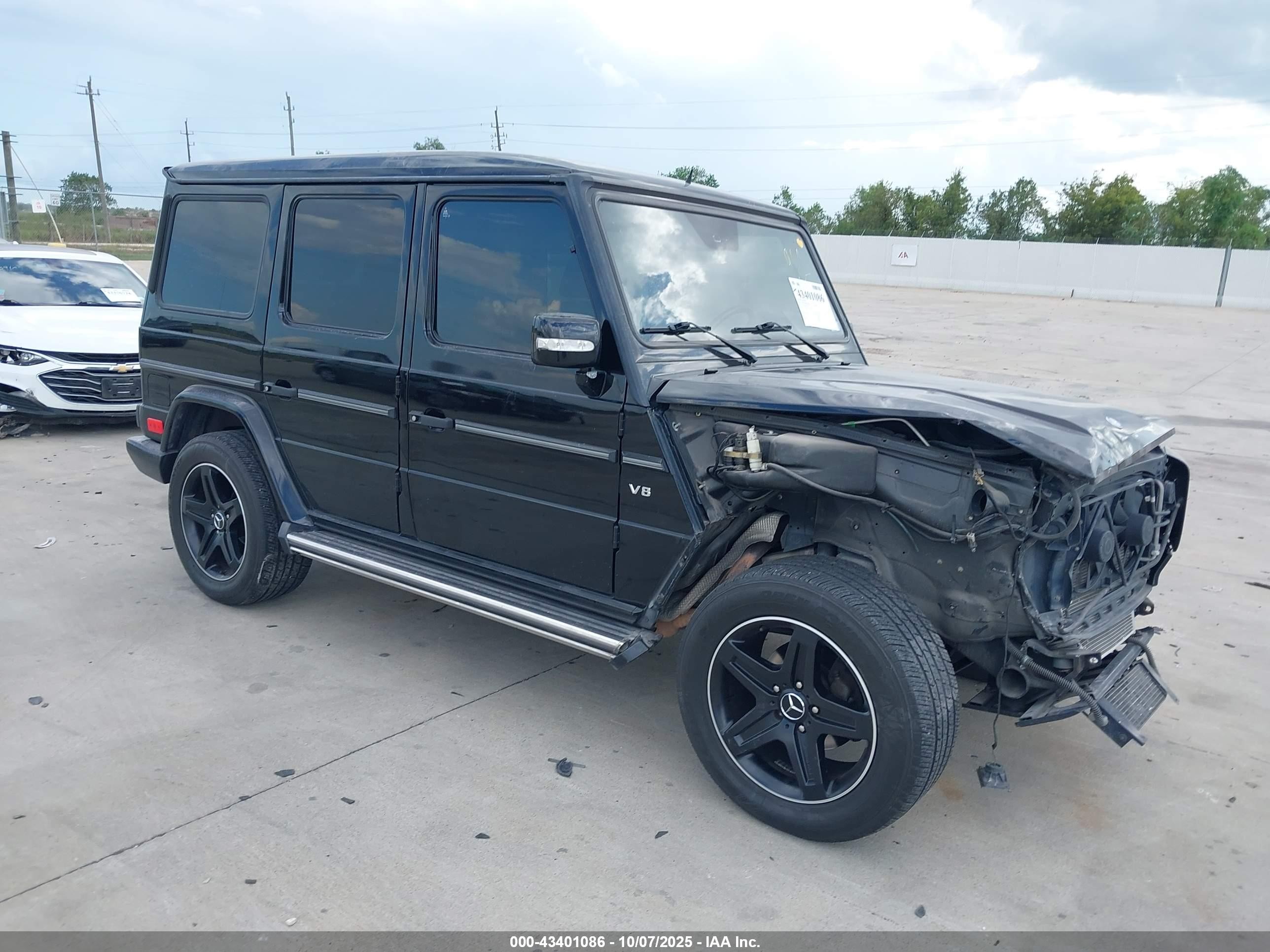 2005 Mercedes-benz G 500 4matic Черный vin: WDCYR49E65X157135
