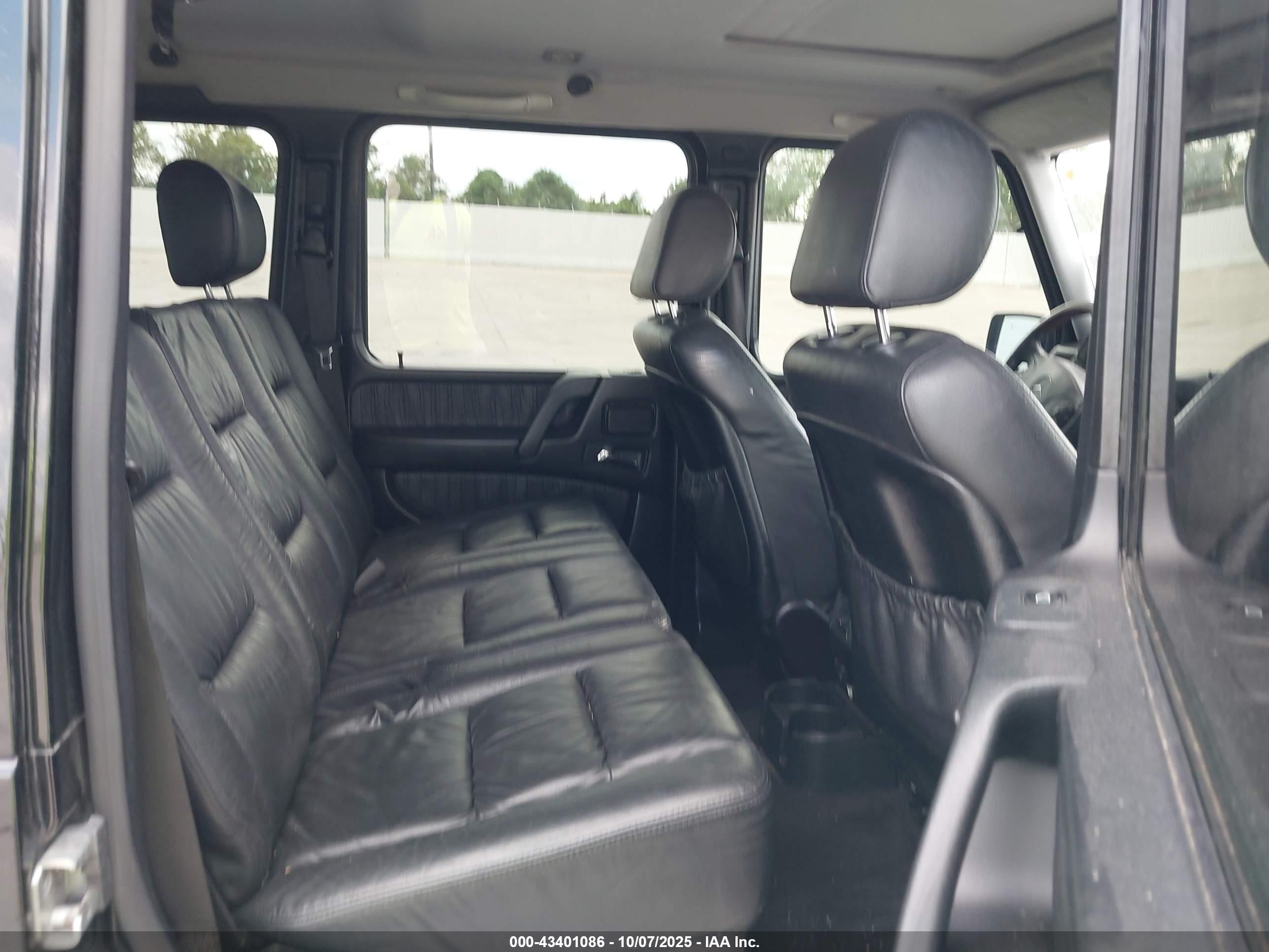 2005 Mercedes-benz G 500 4matic Black vin: WDCYR49E65X157135