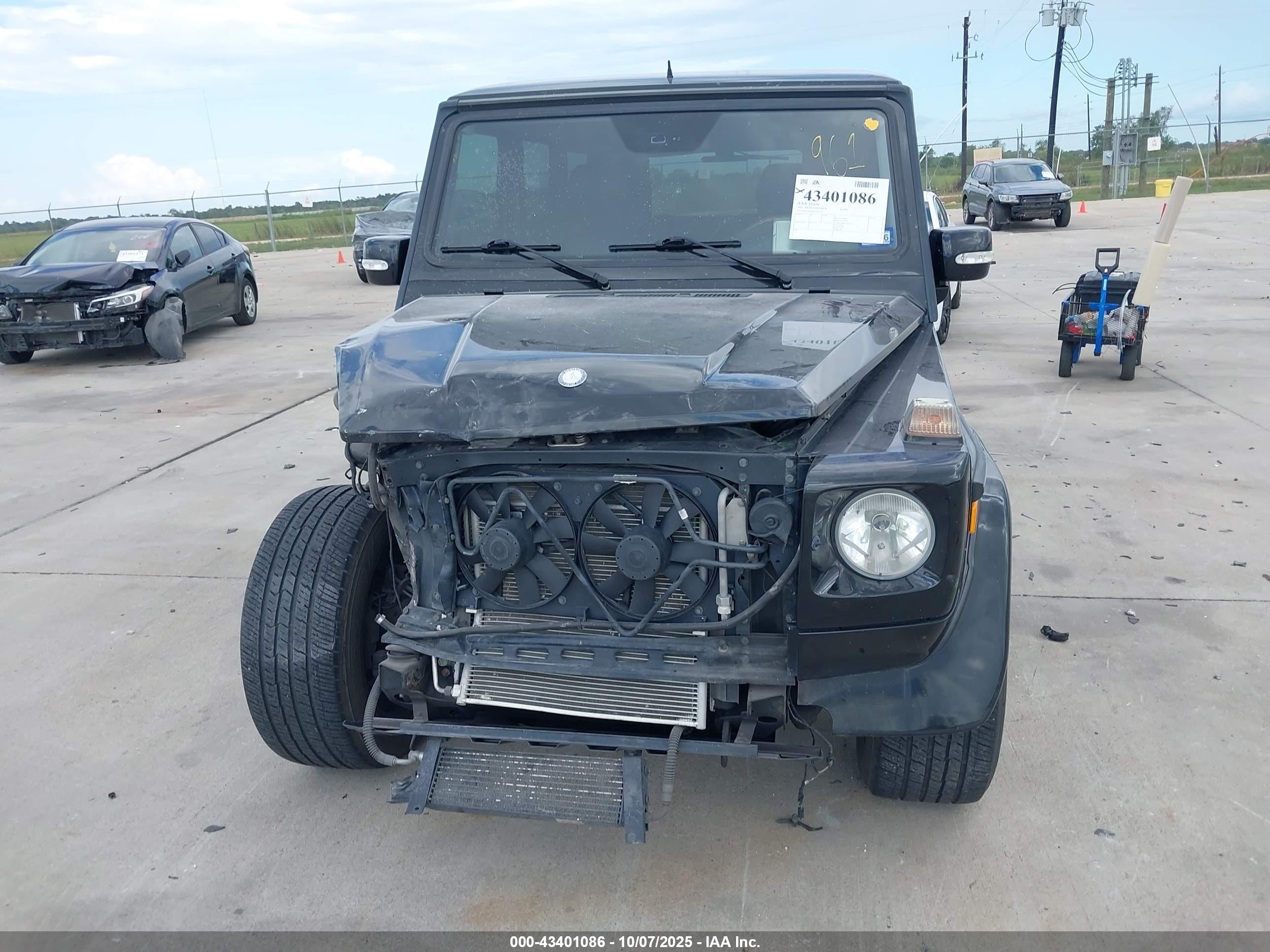 2005 Mercedes-benz G 500 4matic Black vin: WDCYR49E65X157135