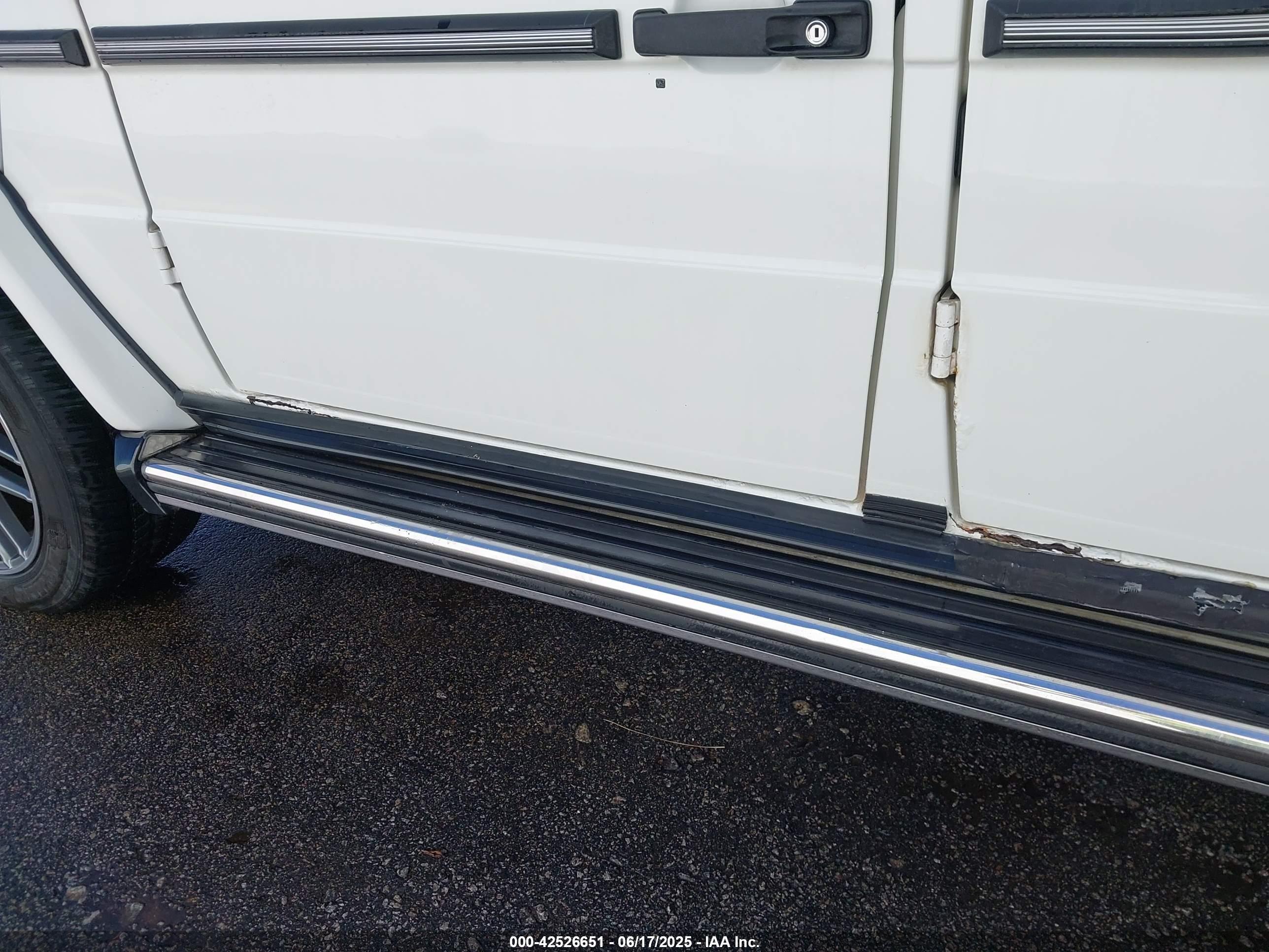 2005 Mercedes-benz G 500   Белый vin: WDCYR49E65X159046