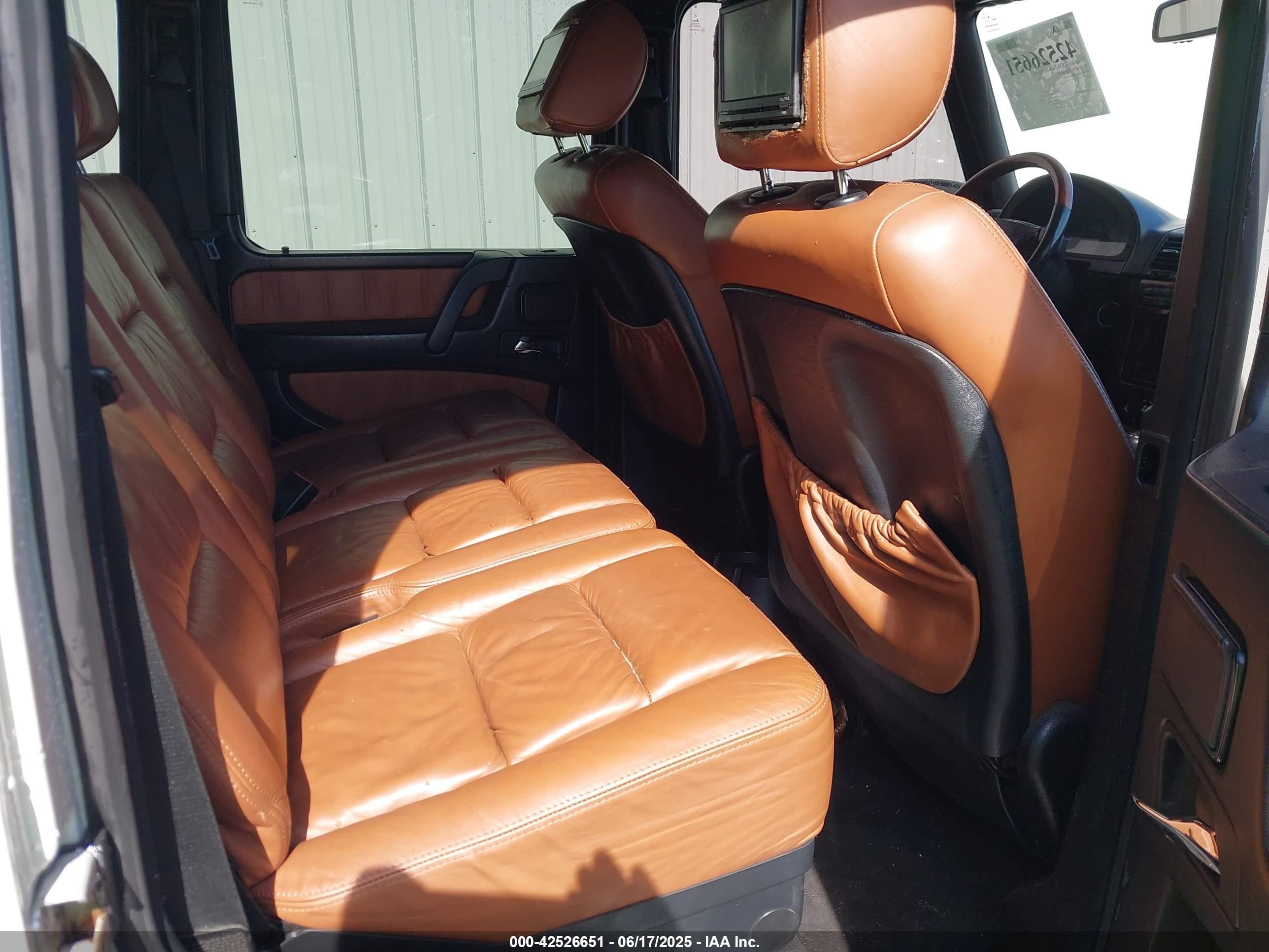 2005 Mercedes-benz G 500   Белый vin: WDCYR49E65X159046