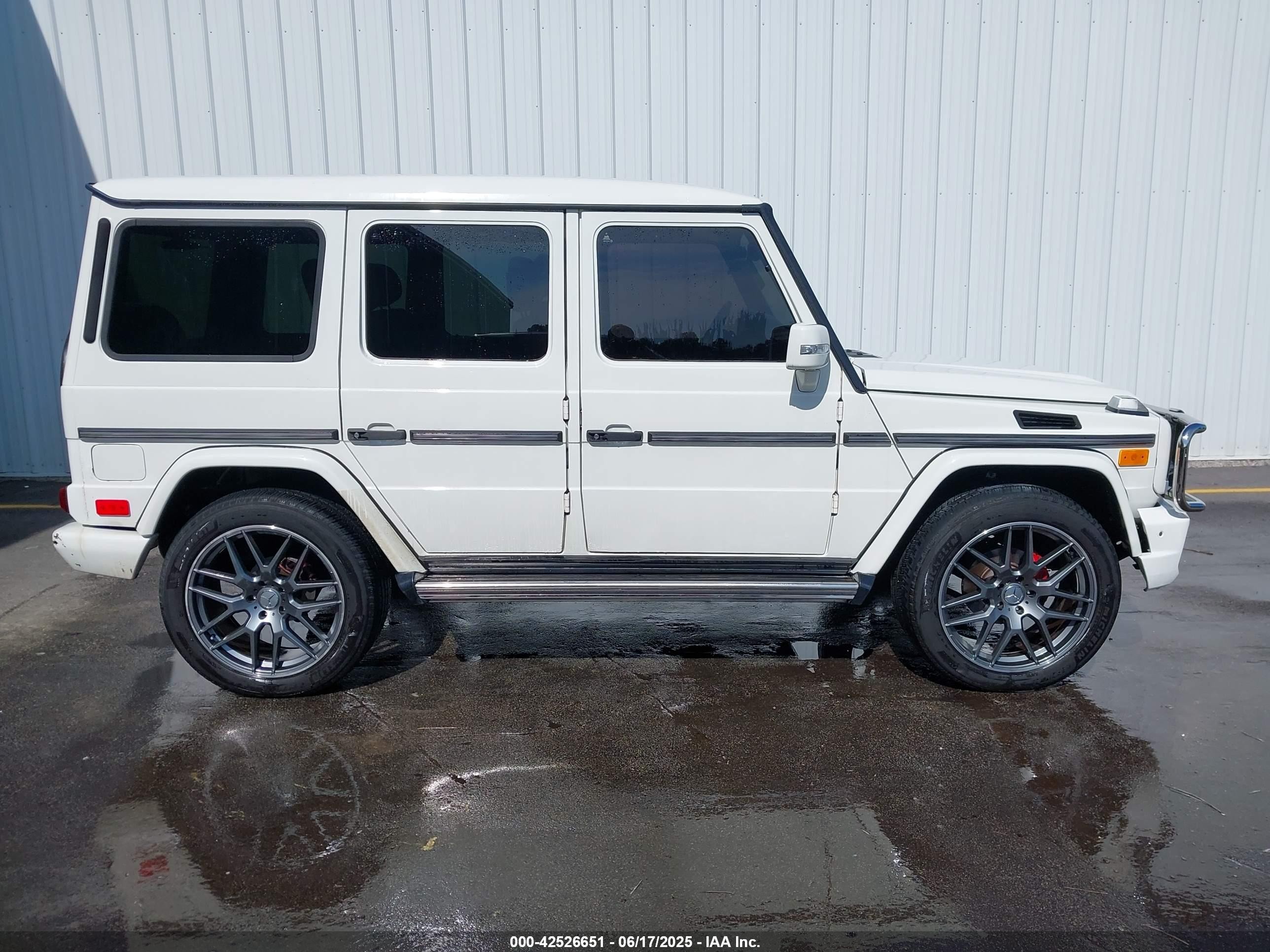 2005 Mercedes-benz G 500   Белый vin: WDCYR49E65X159046