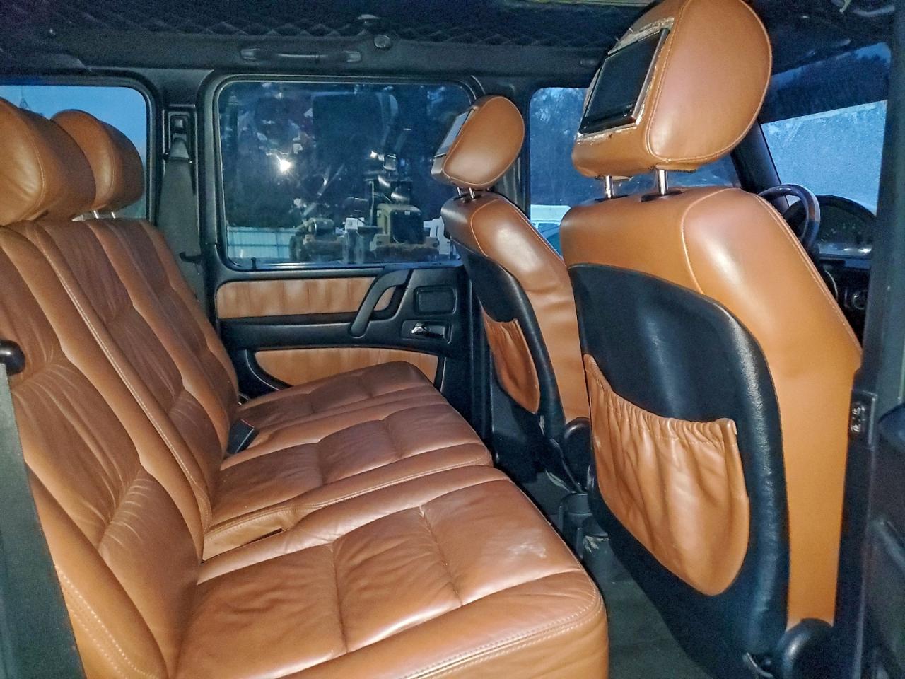 2005 Mercedes-benz G 500 White vin: WDCYR49E65X159046