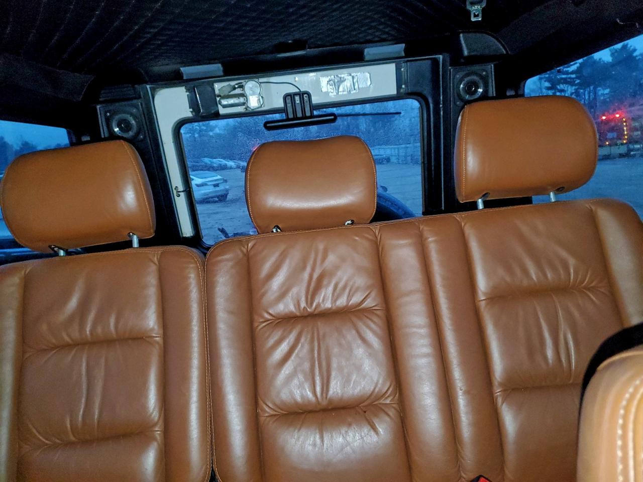 2005 Mercedes-benz G 500 White vin: WDCYR49E65X159046