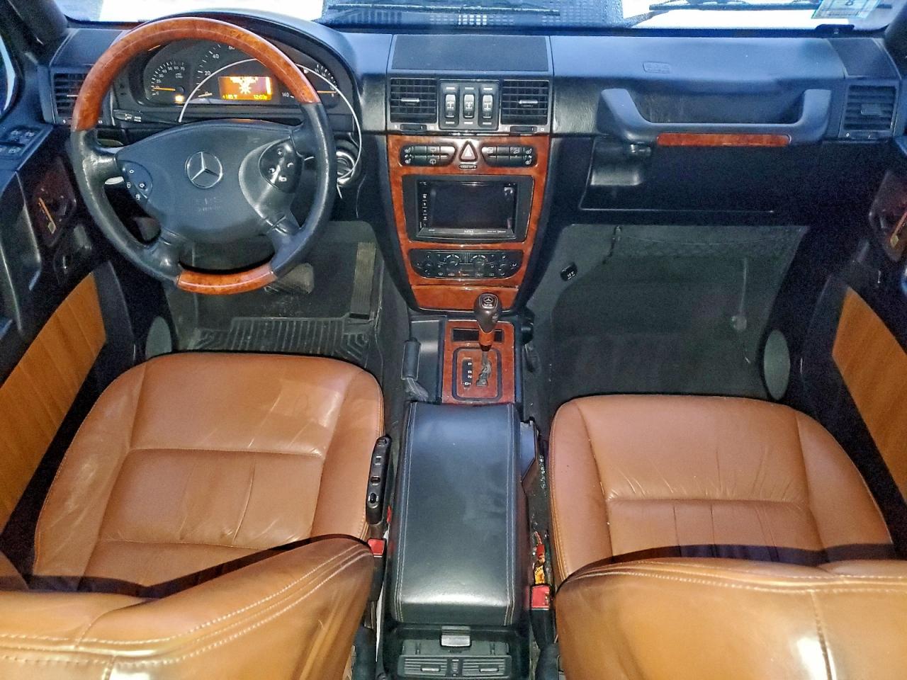 2005 Mercedes-benz G 500 White vin: WDCYR49E65X159046