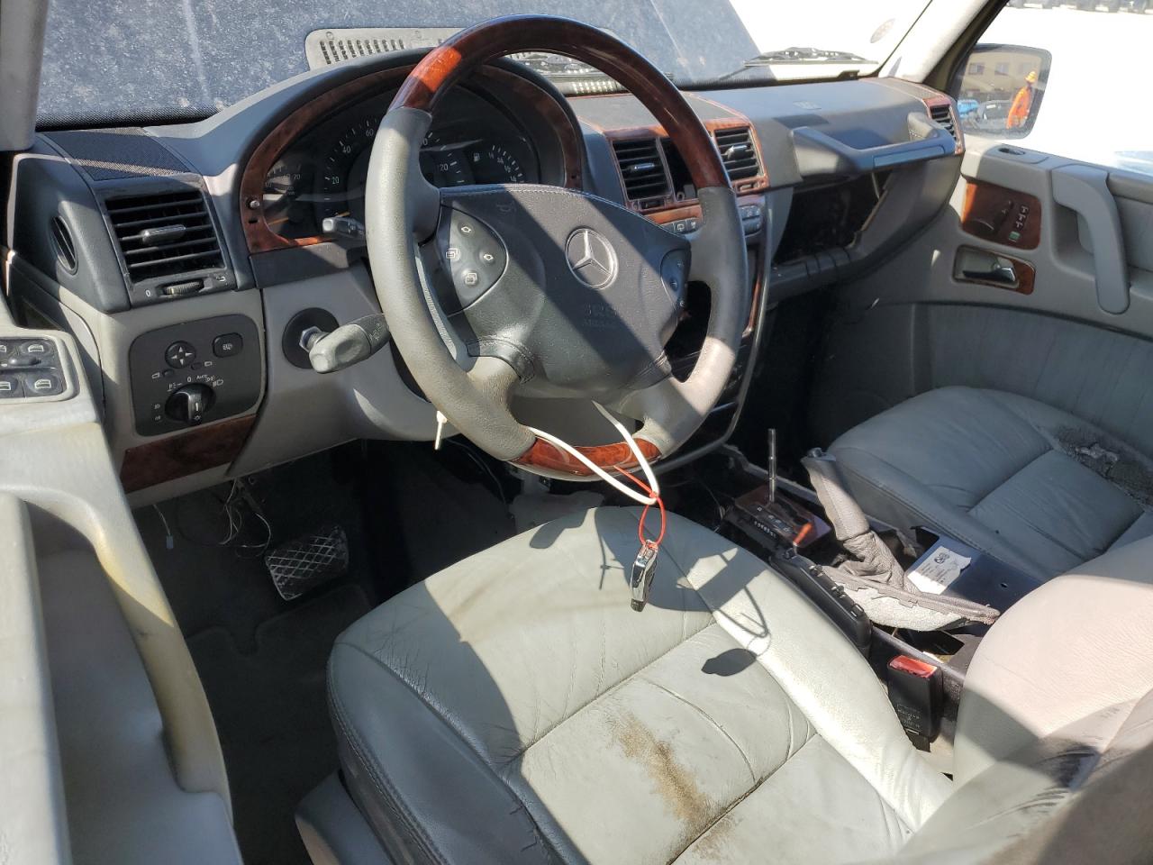 2005 Mercedes-benz G 500 Blue vin: WDCYR49E65X161265