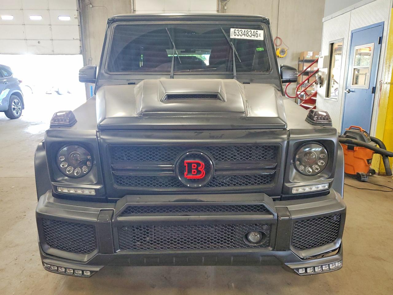 2002 Mercedes-benz G 500 Black vin: WDCYR49E72X134488