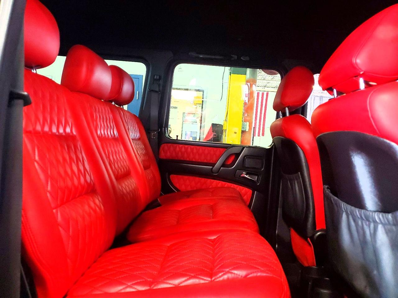 2002 Mercedes-benz G 500 Black vin: WDCYR49E72X134488