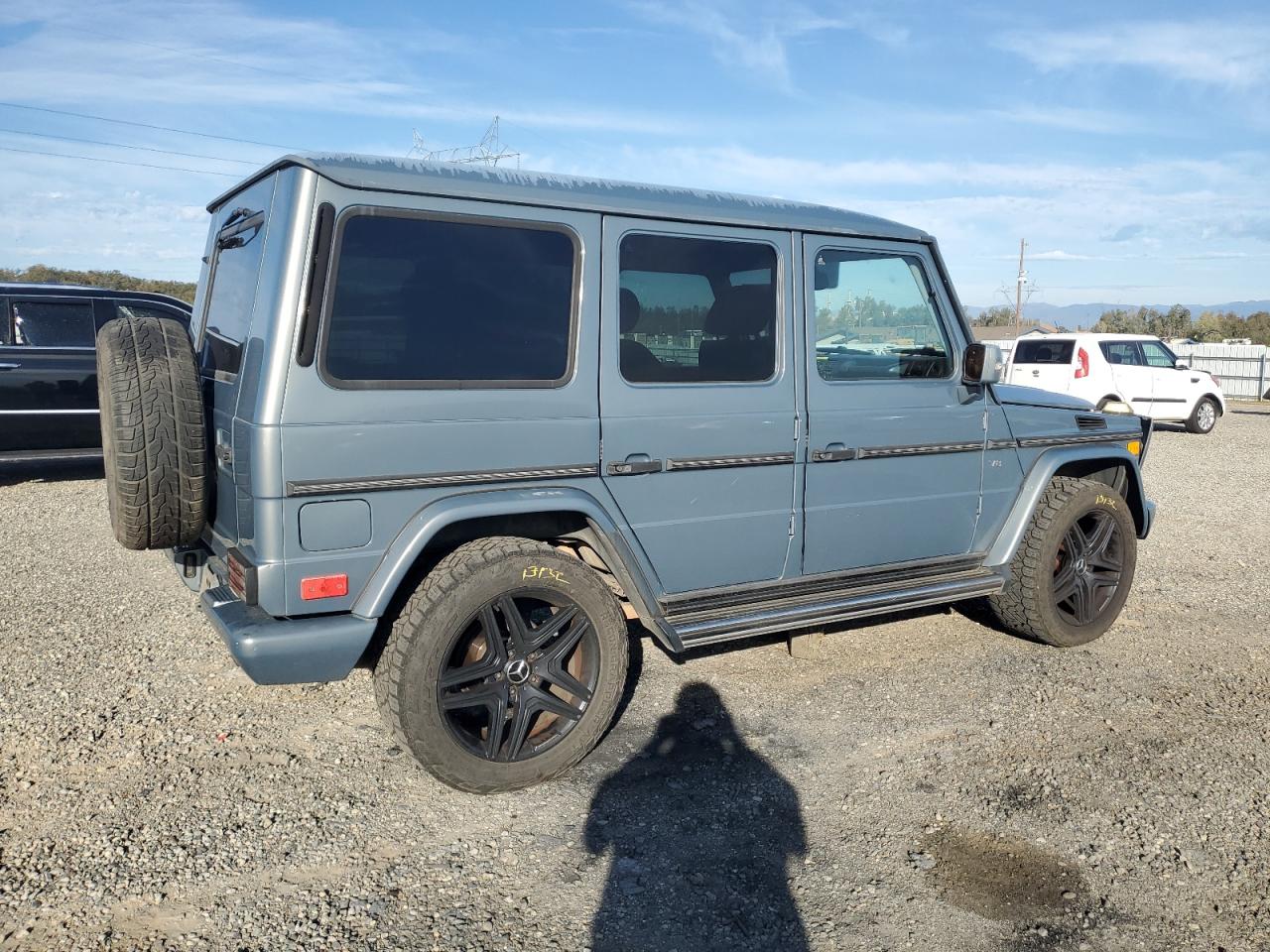 2004 Mercedes-benz G 500 Gray vin: WDCYR49E74X144554