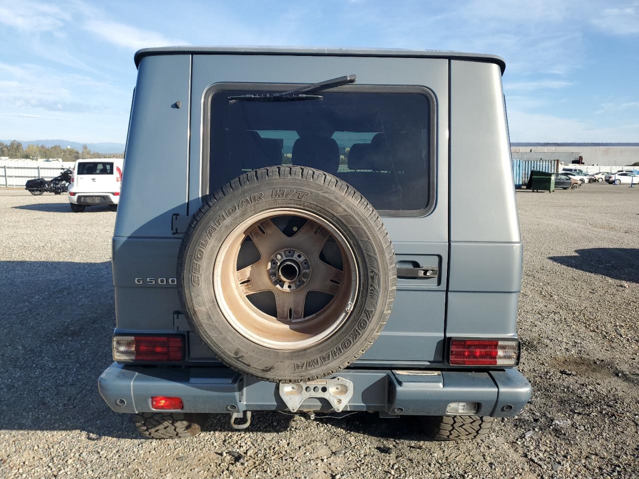 2004 Mercedes-benz G 500 Gray vin: WDCYR49E74X144554