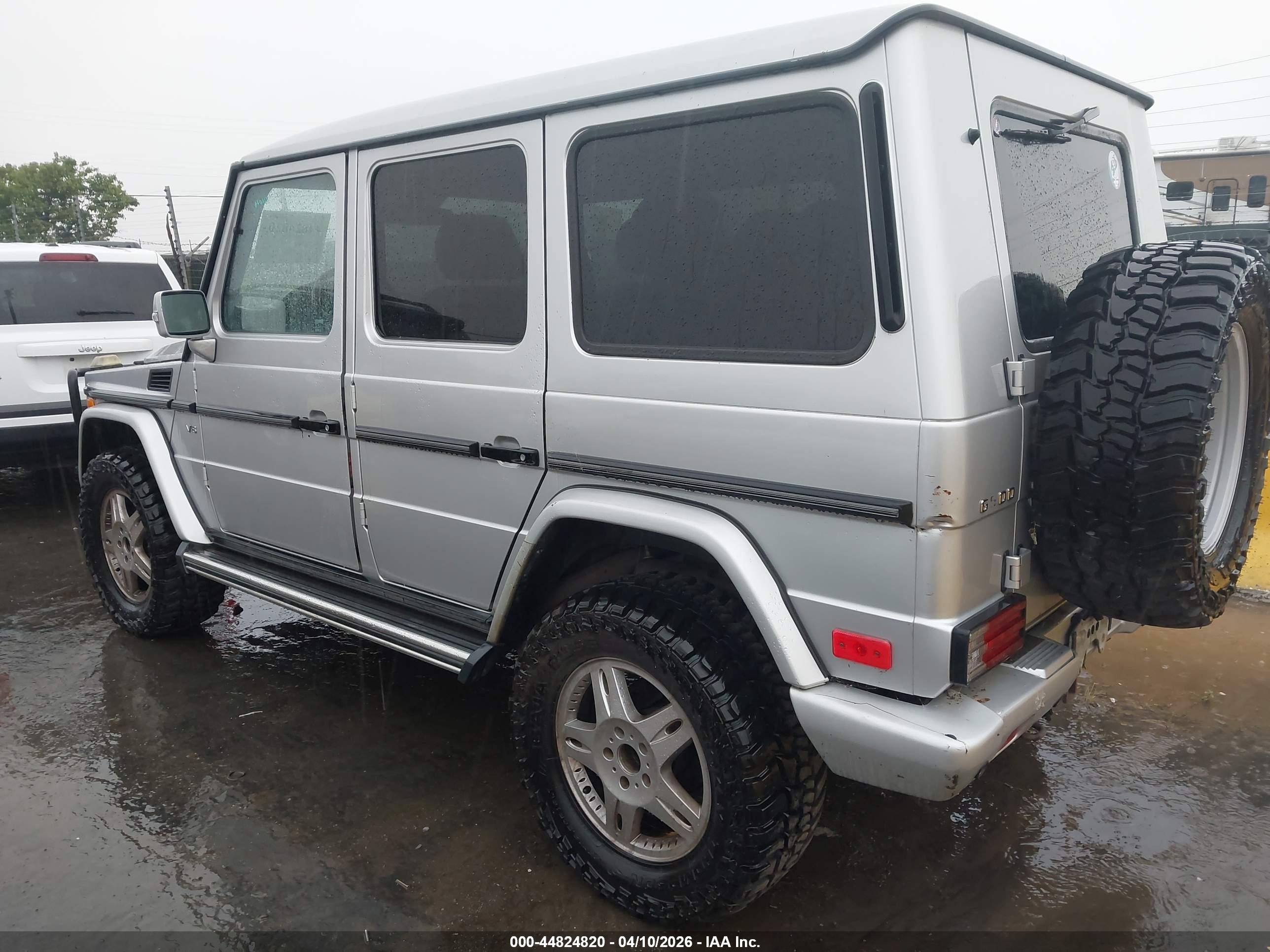 2004 Mercedes-benz G 500 4matic Gray vin: WDCYR49E74X145400