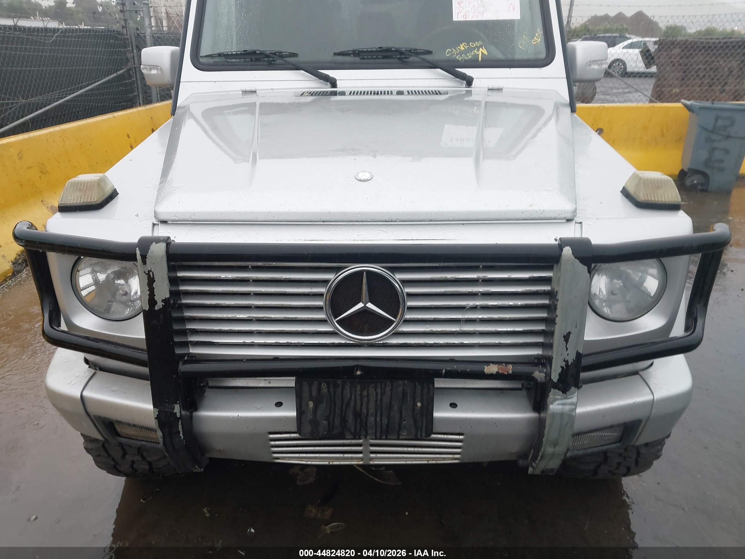 2004 Mercedes-benz G 500 4matic Gray vin: WDCYR49E74X145400