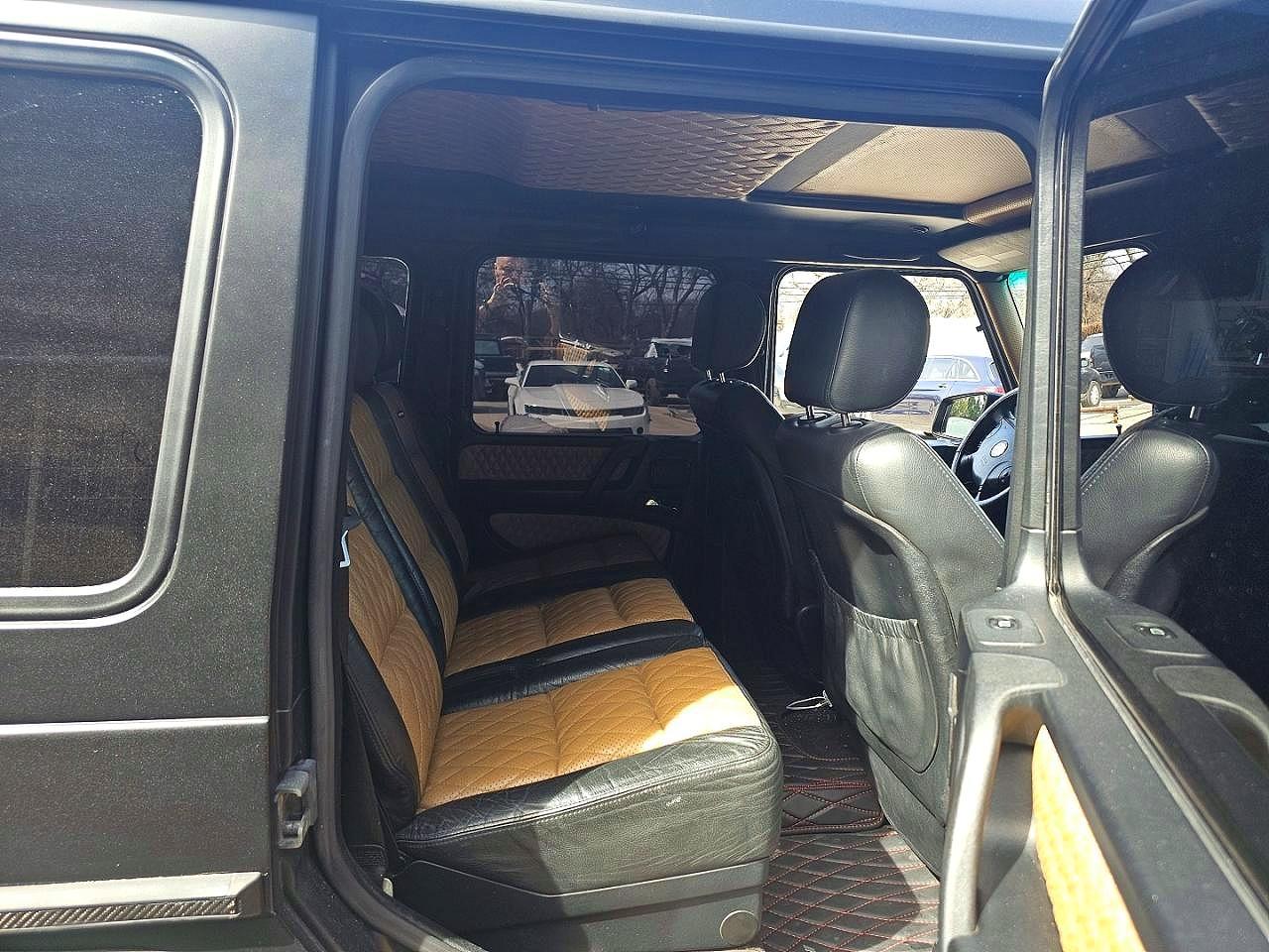 2005 Mercedes-benz G 500 Black vin: WDCYR49E75X163056