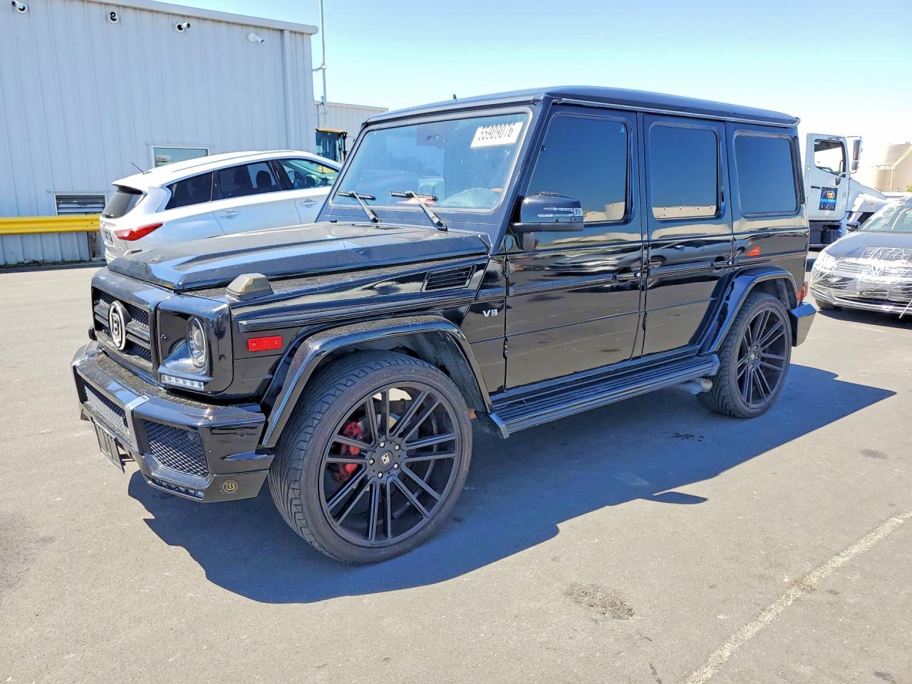 2003 Mercedes-benz G 500 Black vin: WDCYR49E83X135103