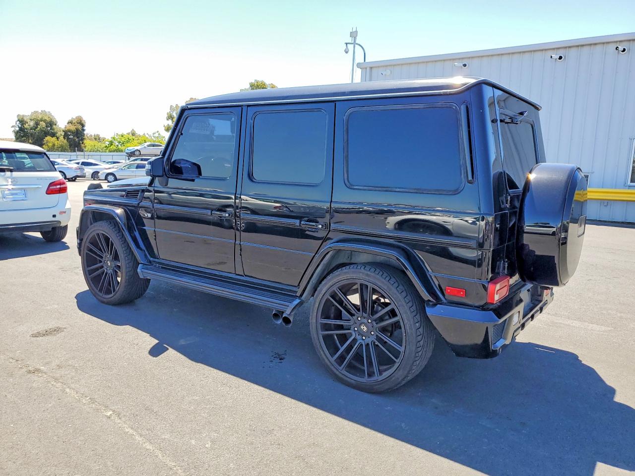 2003 Mercedes-benz G 500 Black vin: WDCYR49E83X135103