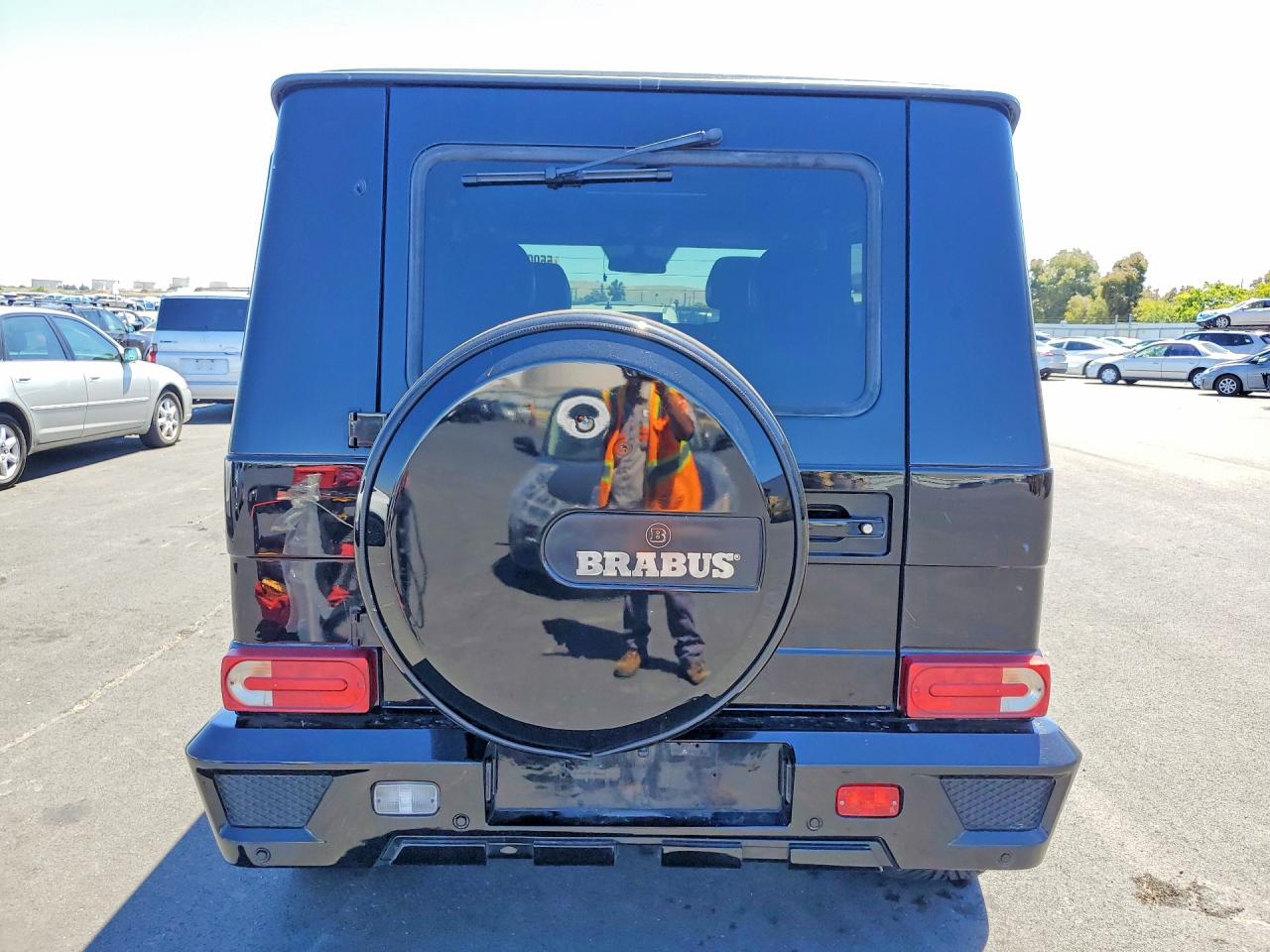 2003 Mercedes-benz G 500 Black vin: WDCYR49E83X135103